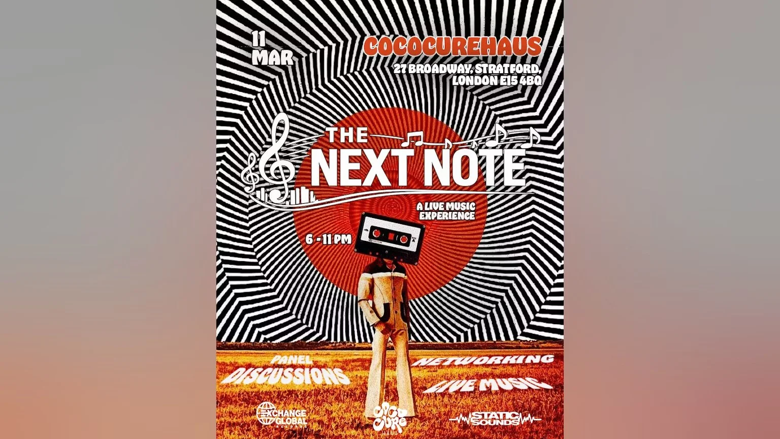 Loic Tiero on The Next Note - A Live Music Event Spotlighting Emerging Talent