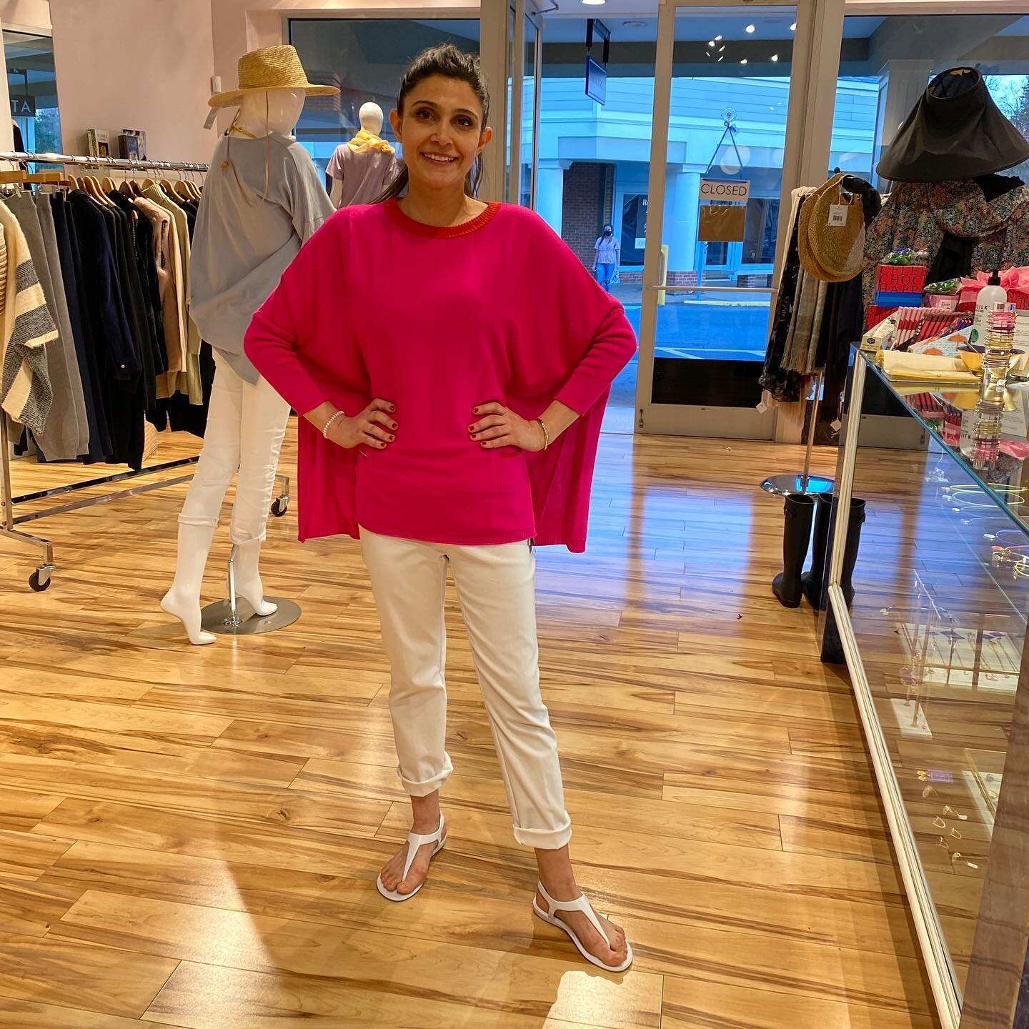 Hot pink Saturday vibes.  Stop in and check out our spring collections!🌷

#hotpink #saturdayvibes #newcollections #boutiquelife #shoplocal #cville