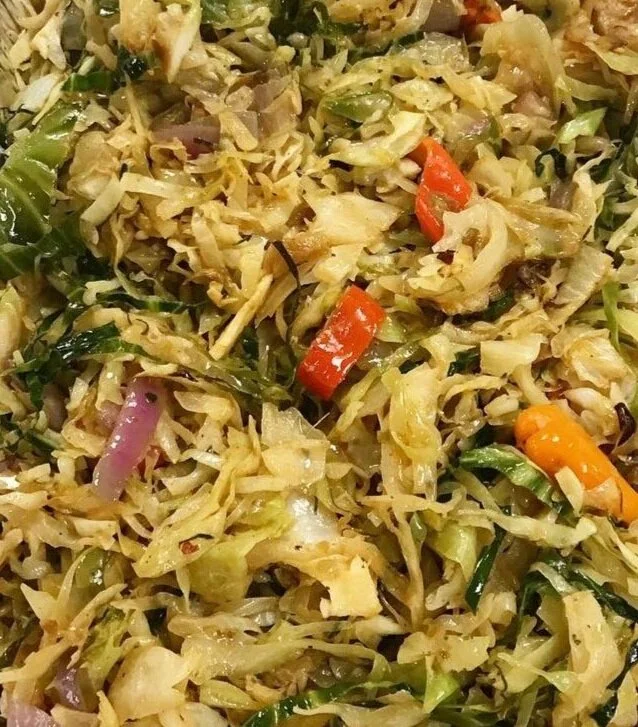 Liberian Style Cabbage (Gluten-Free)