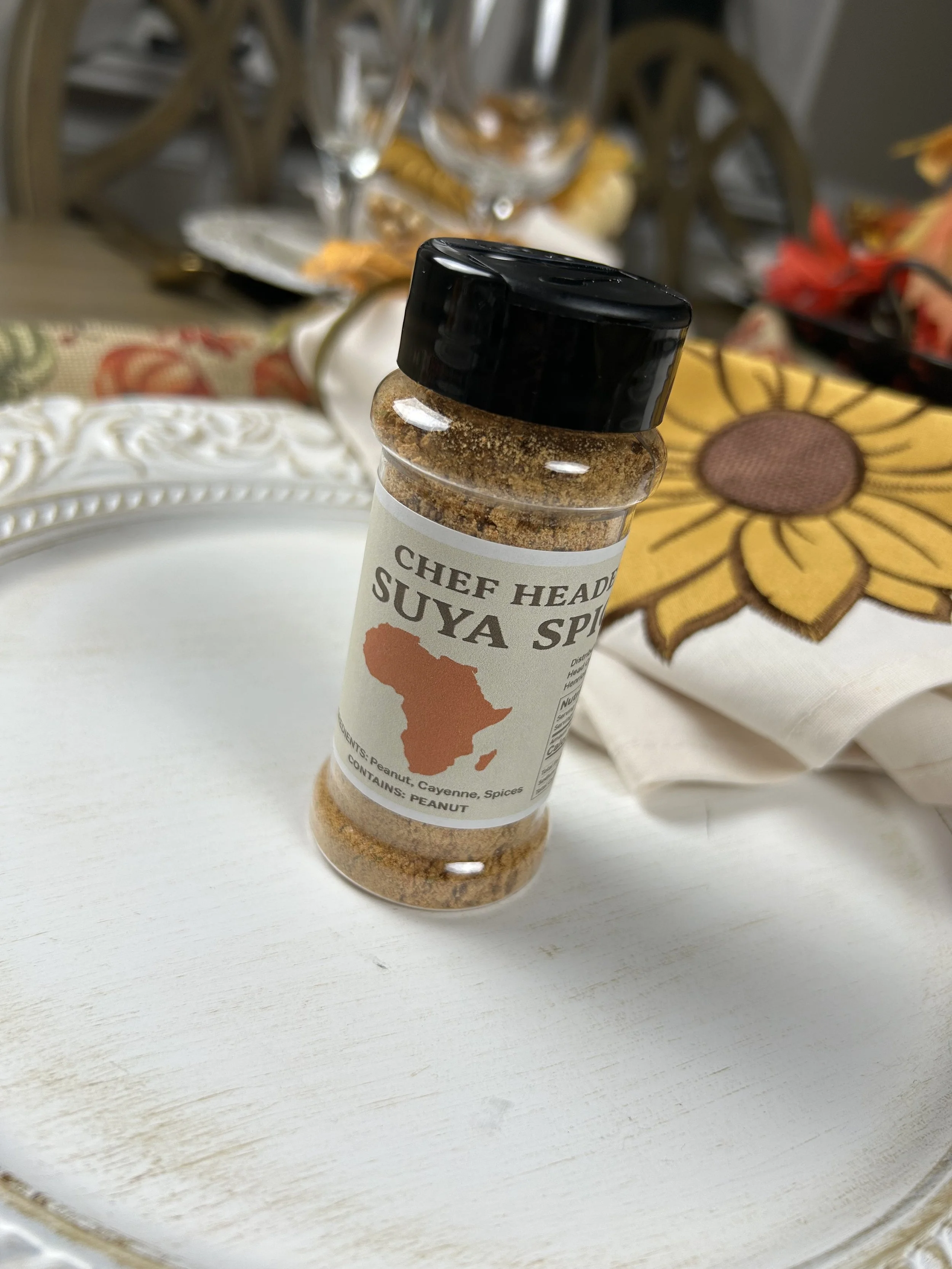 Chef Headen Suya Spice (V) (GF) ( contains nuts)