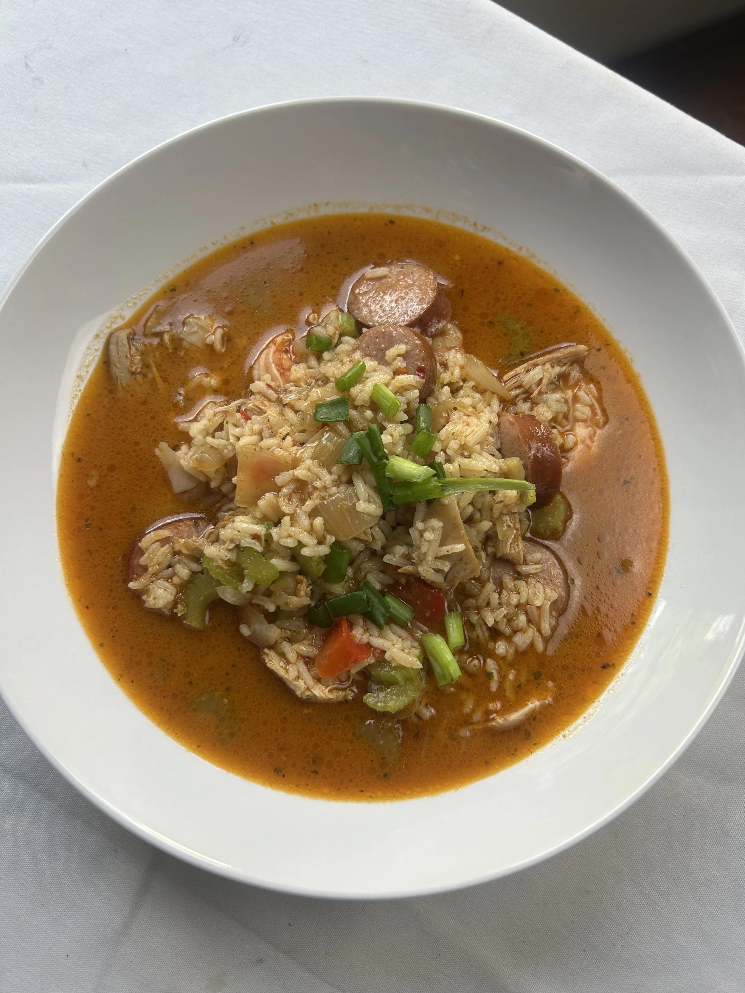 Soup Menu: Jambalaya Soup