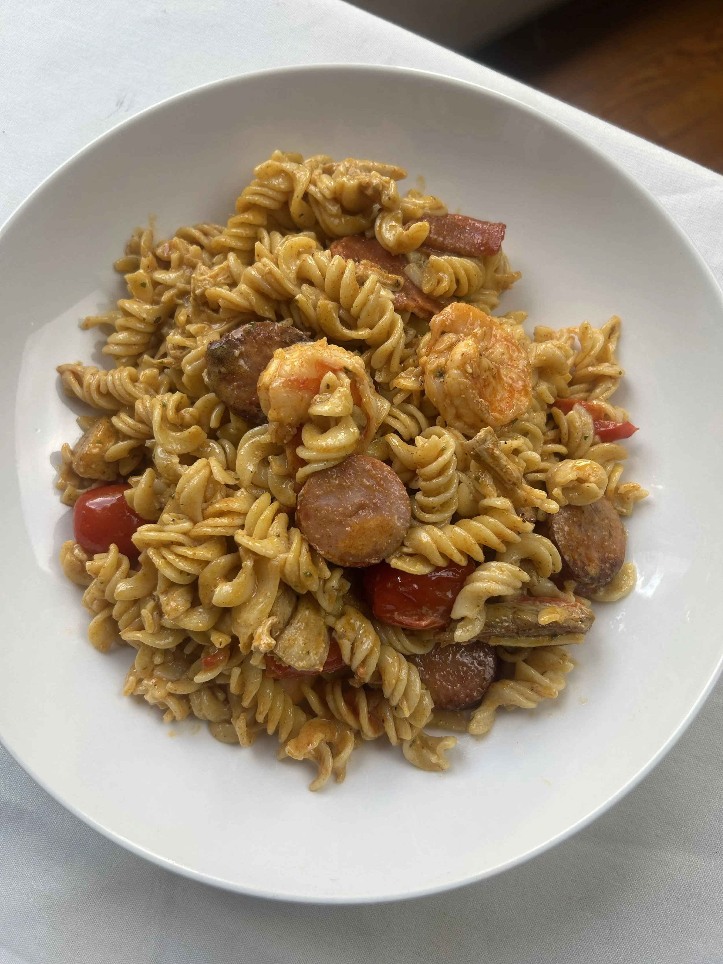 Salad/Pasta Dish: Cajun Chicken Pasta