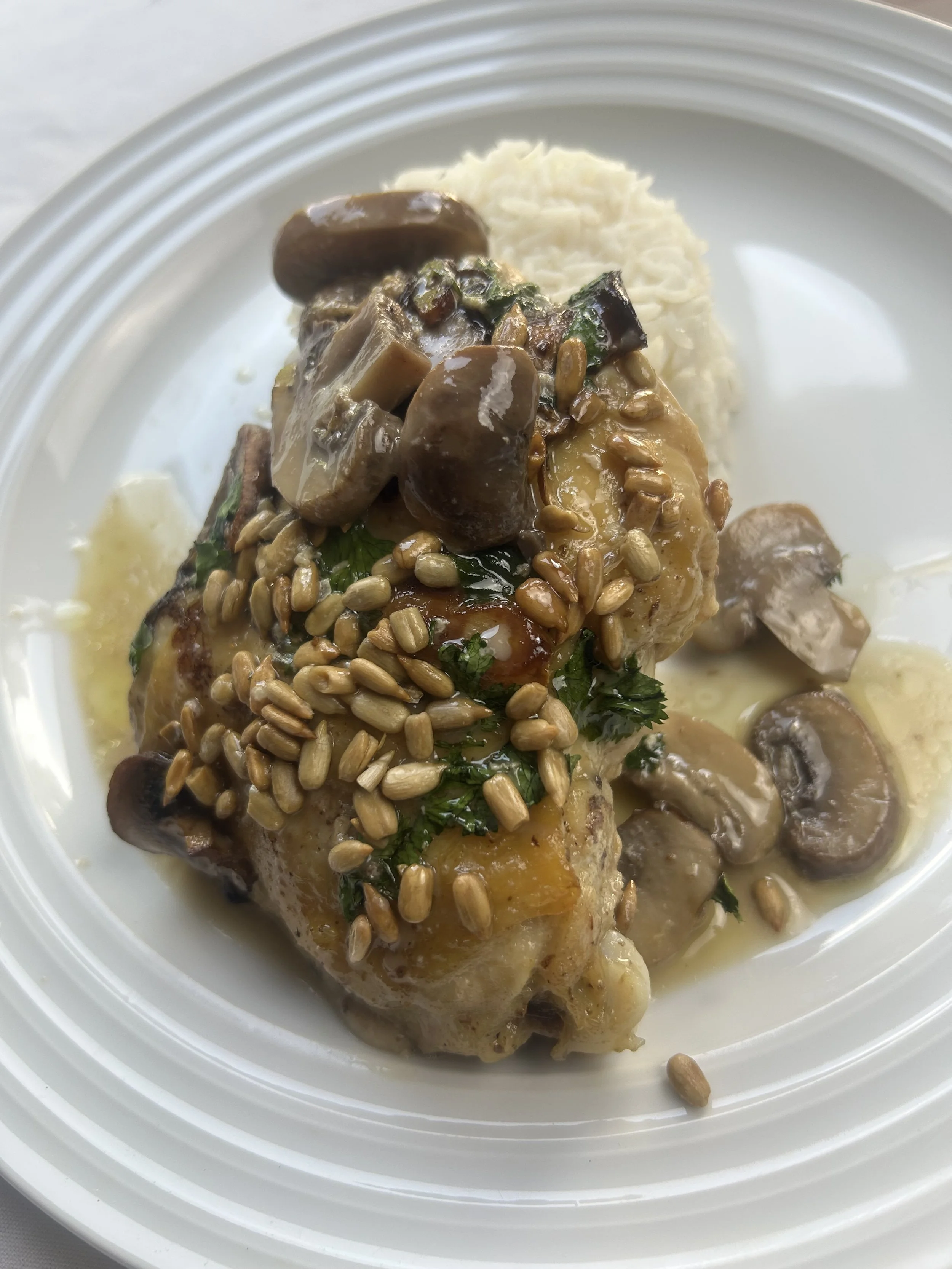 AIP Friendly: Cilantro Coconut Chicken and Rice