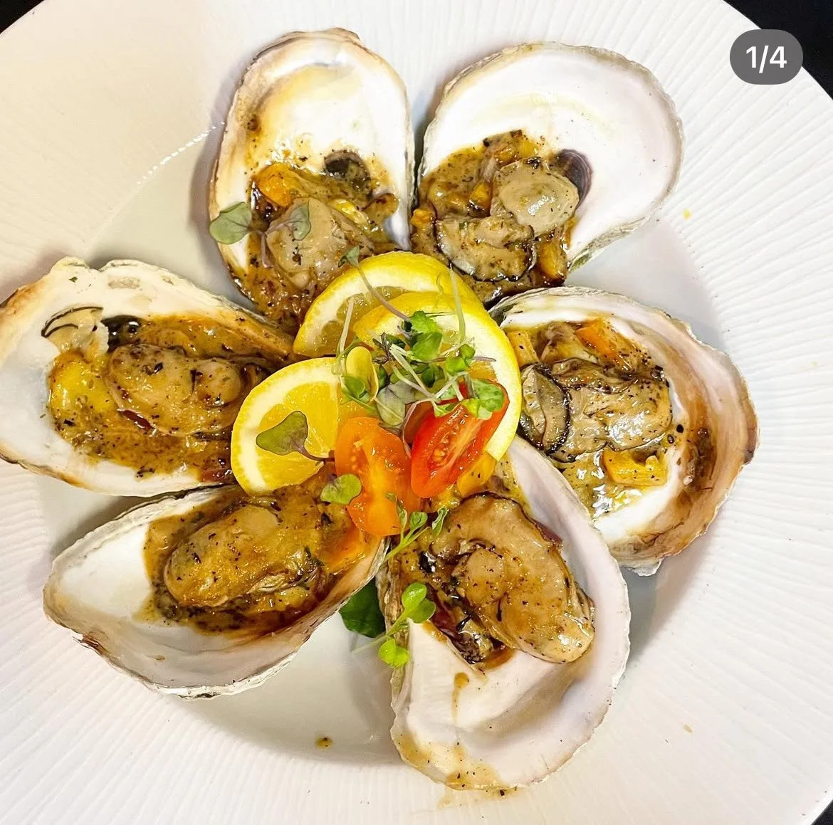 Pescatarian-Shellfish Valentine Dinner for Two  Basket (Gluten-Free)