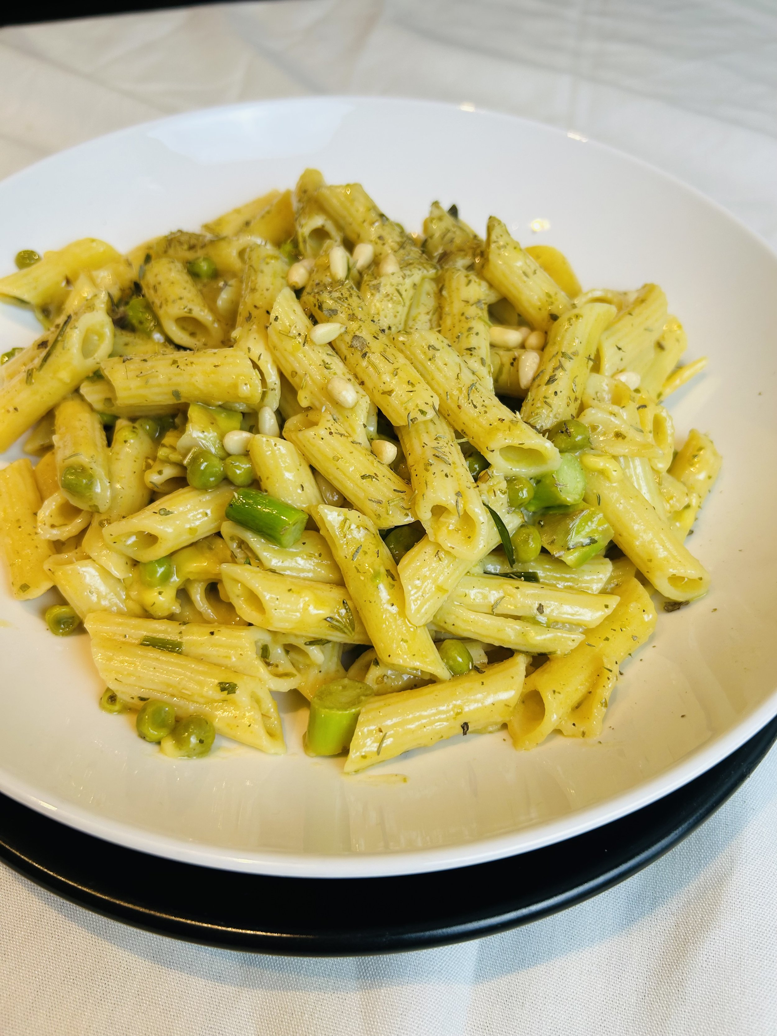 Pasta Dish: Spring Pasta with Peas and Asparagus