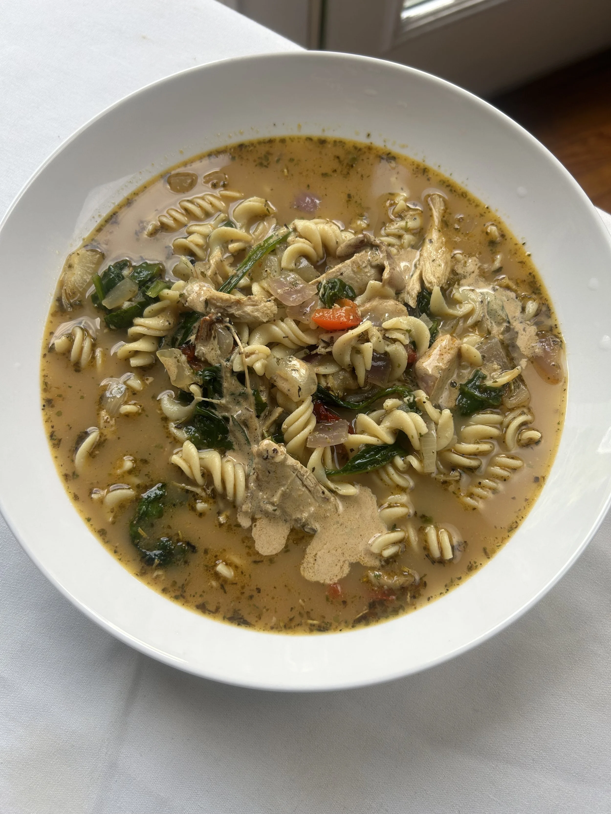 Soup Menu: Marry Me Chicken Soup