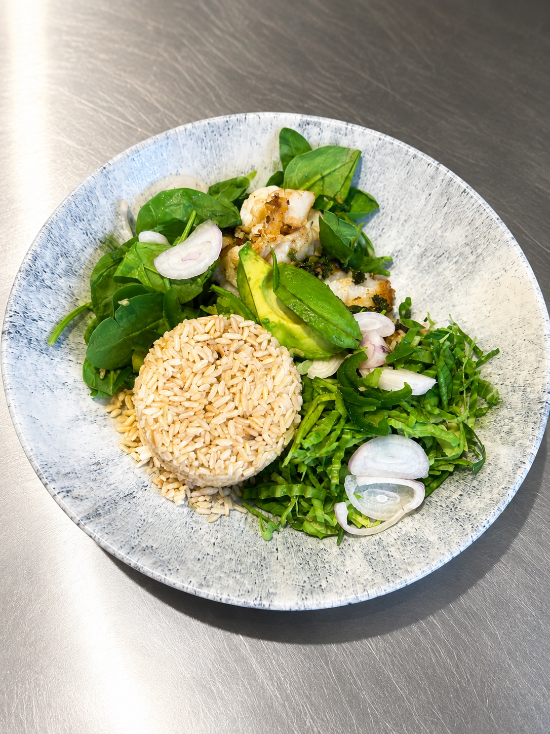Auto Immune Friendly: Fish Taco Bowls with Green Cabbage Slaw