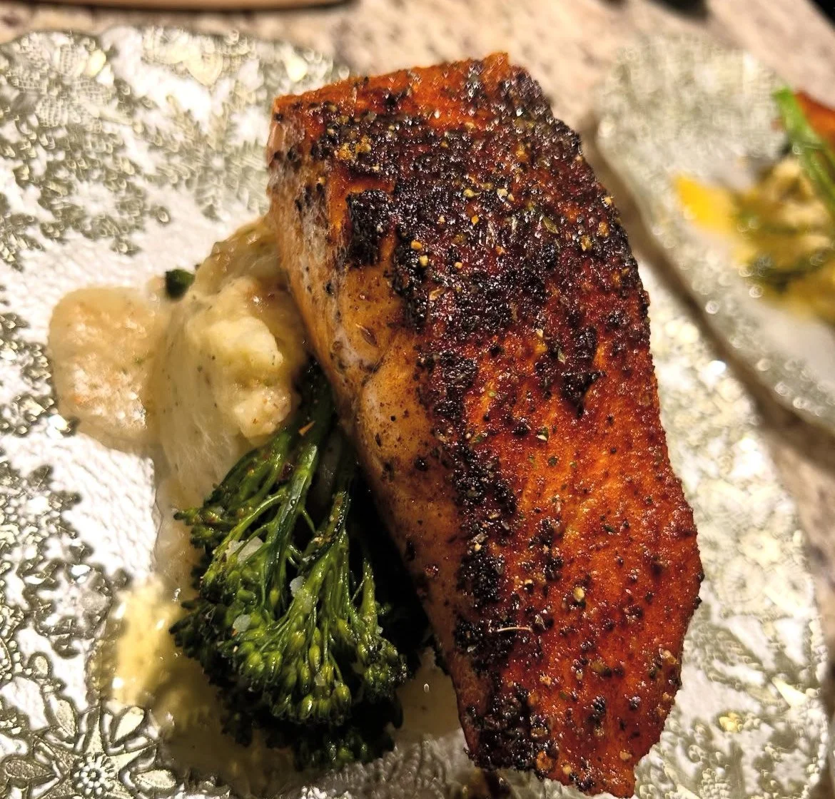 Pescatarian Valentine Dinner for Two  Basket ( Gluten-Free)