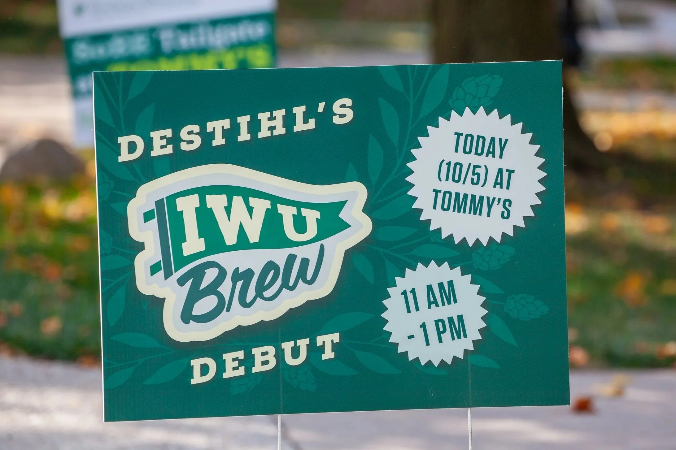 Yard Sign for Launch Event