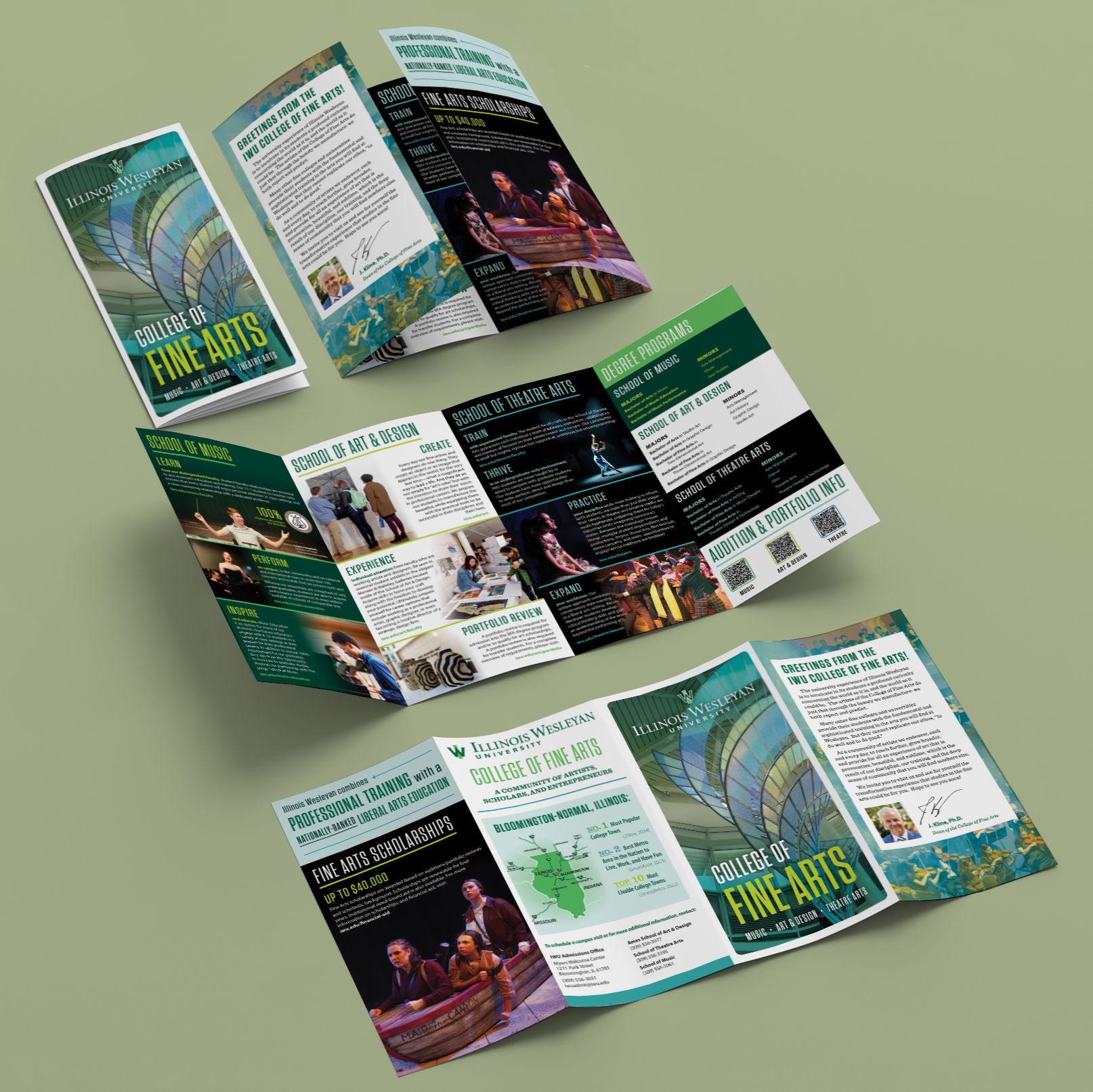 College of Fine Arts brochure