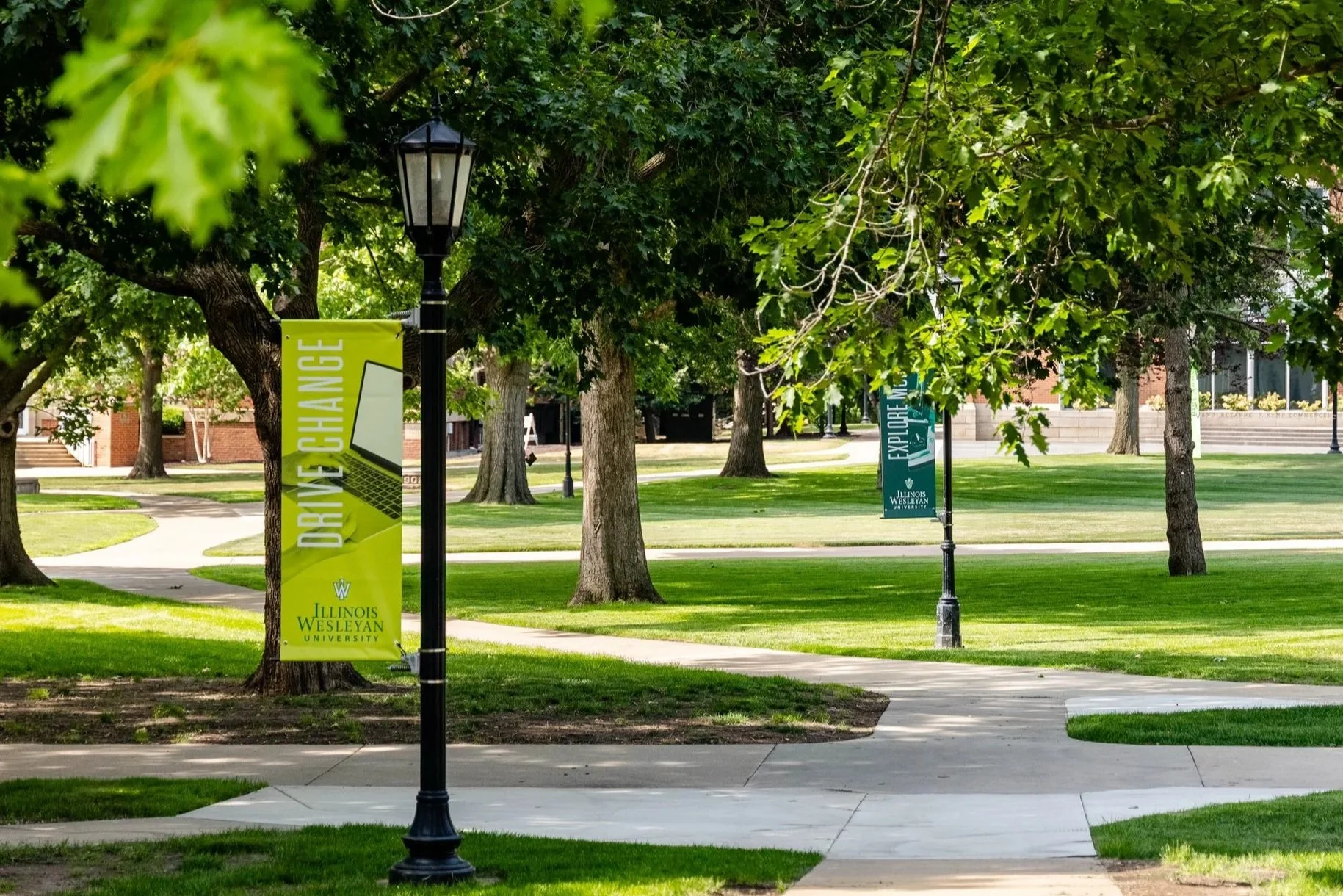 Campus Pole Banners, photo by Emily Bollinger