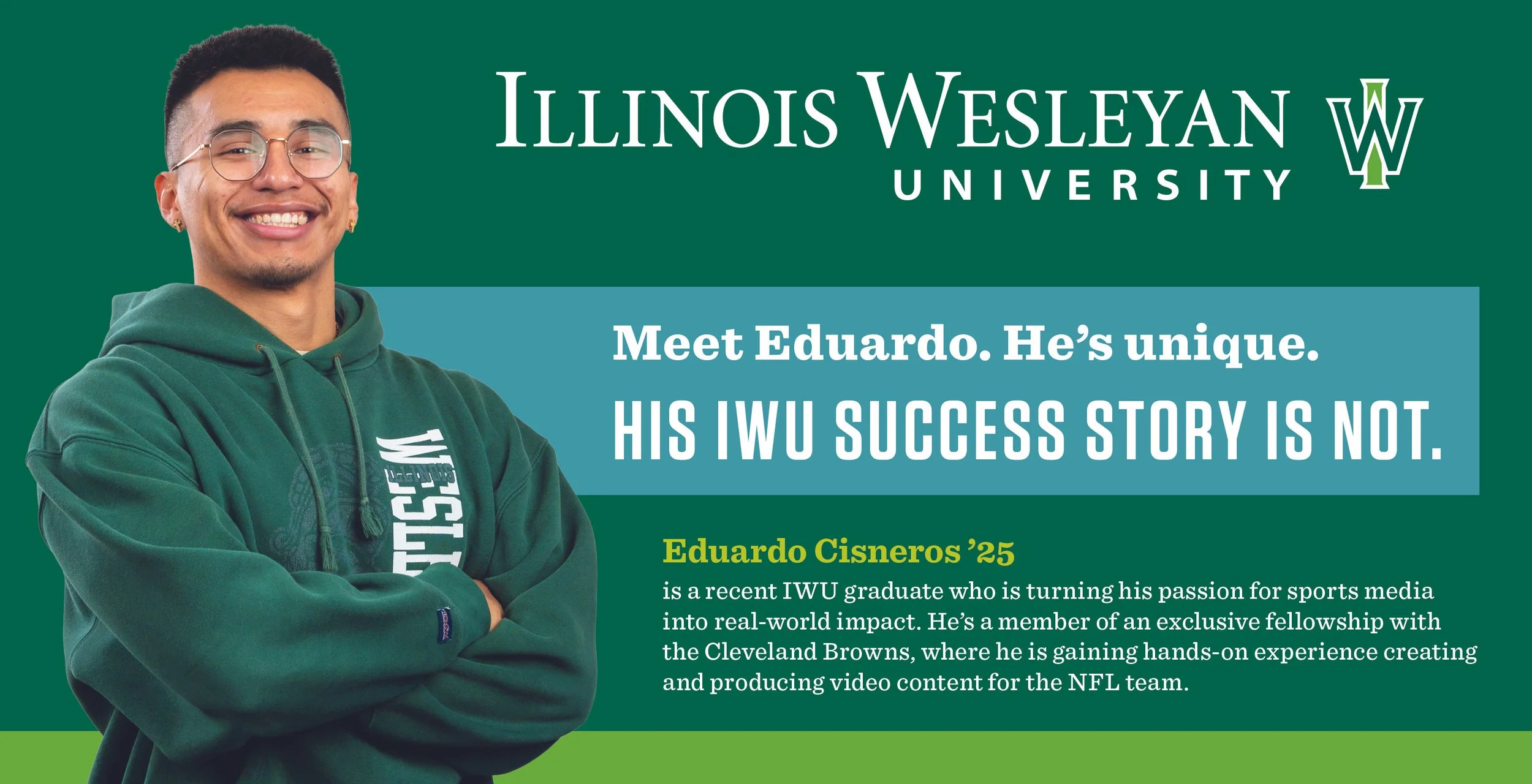 Value Outcome postcard, front