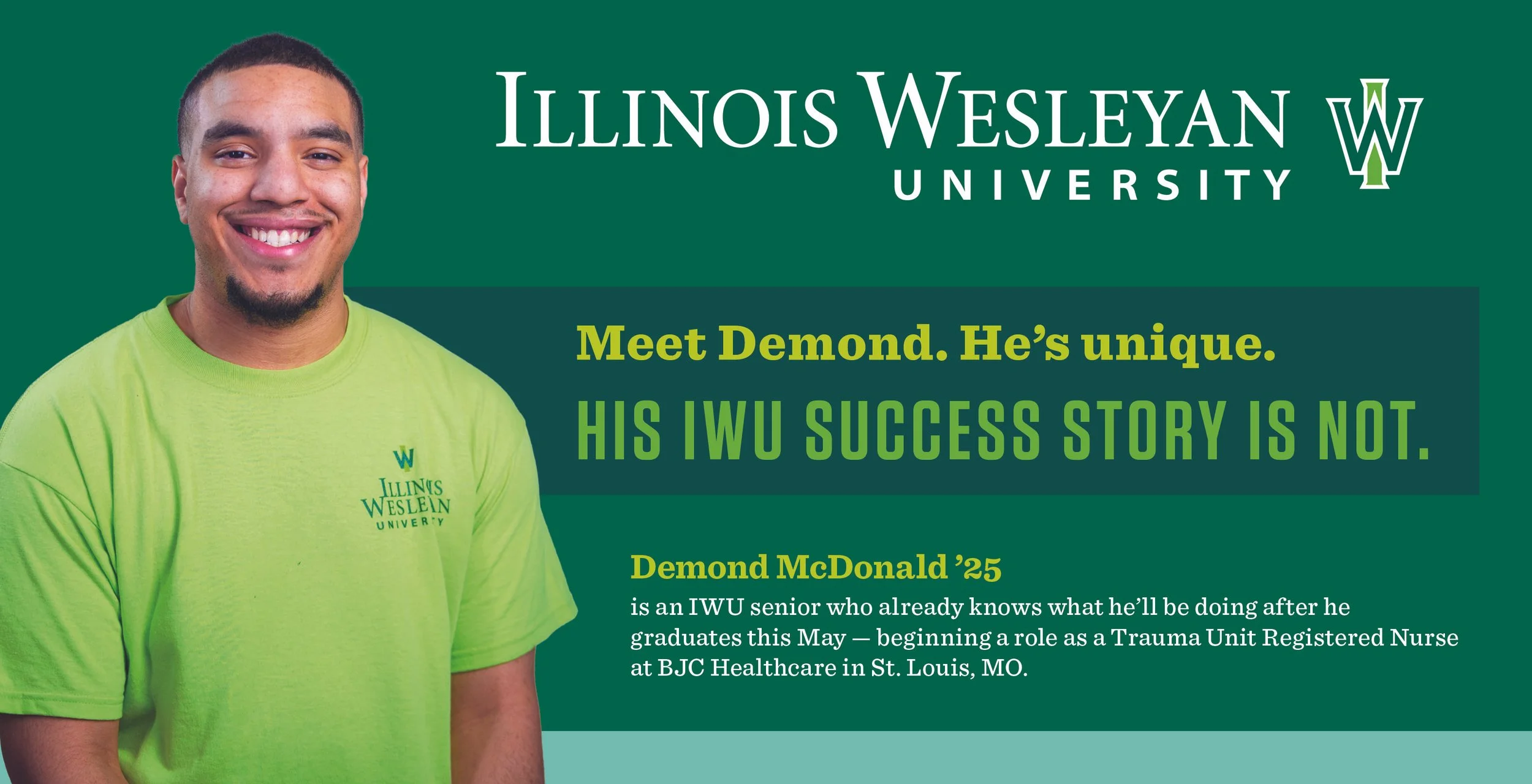 Value Outcome postcard, front