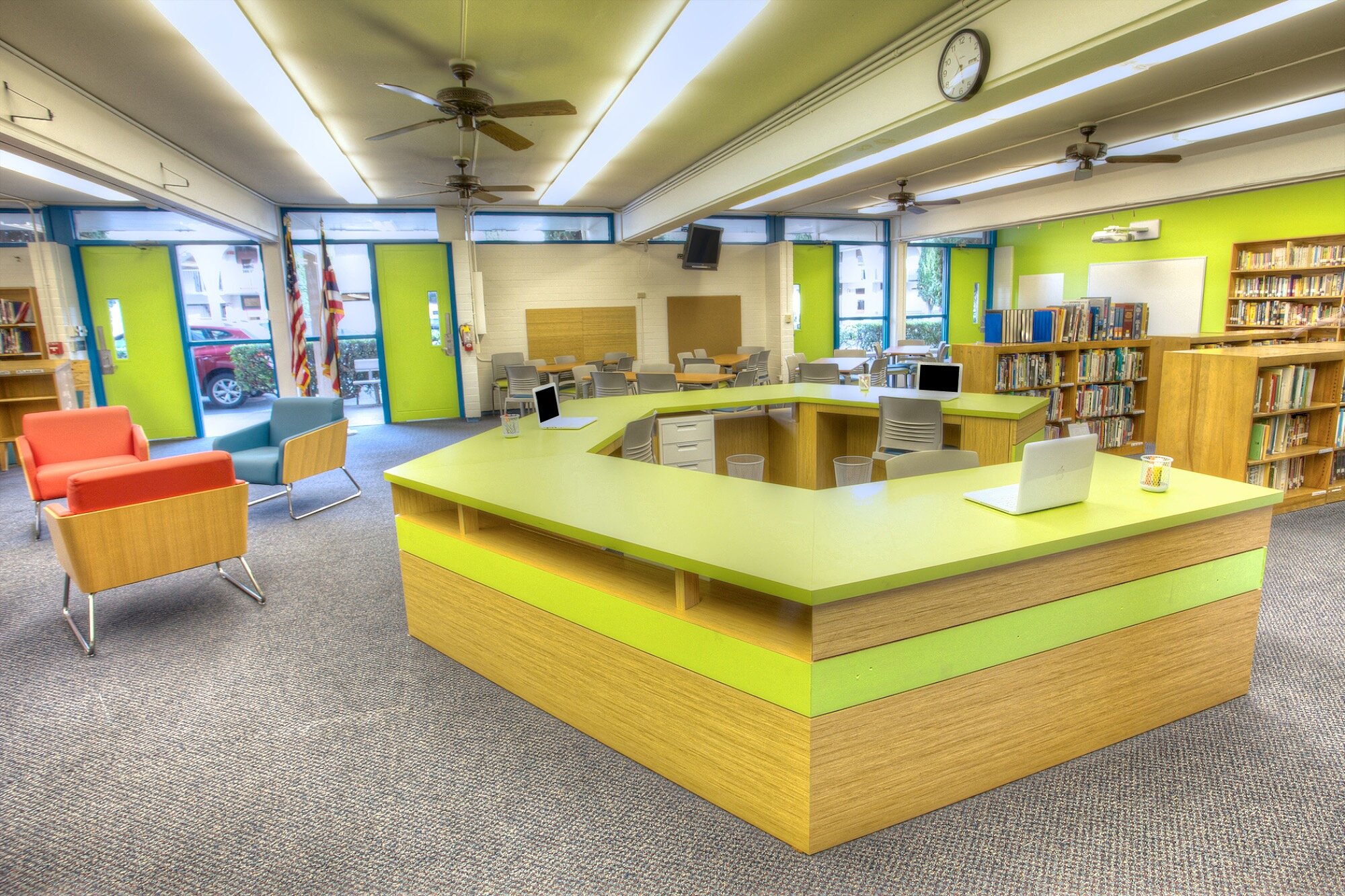 Elementary + Middle School Media Center in Hawaii — REVERIE DESIGN STUDIO