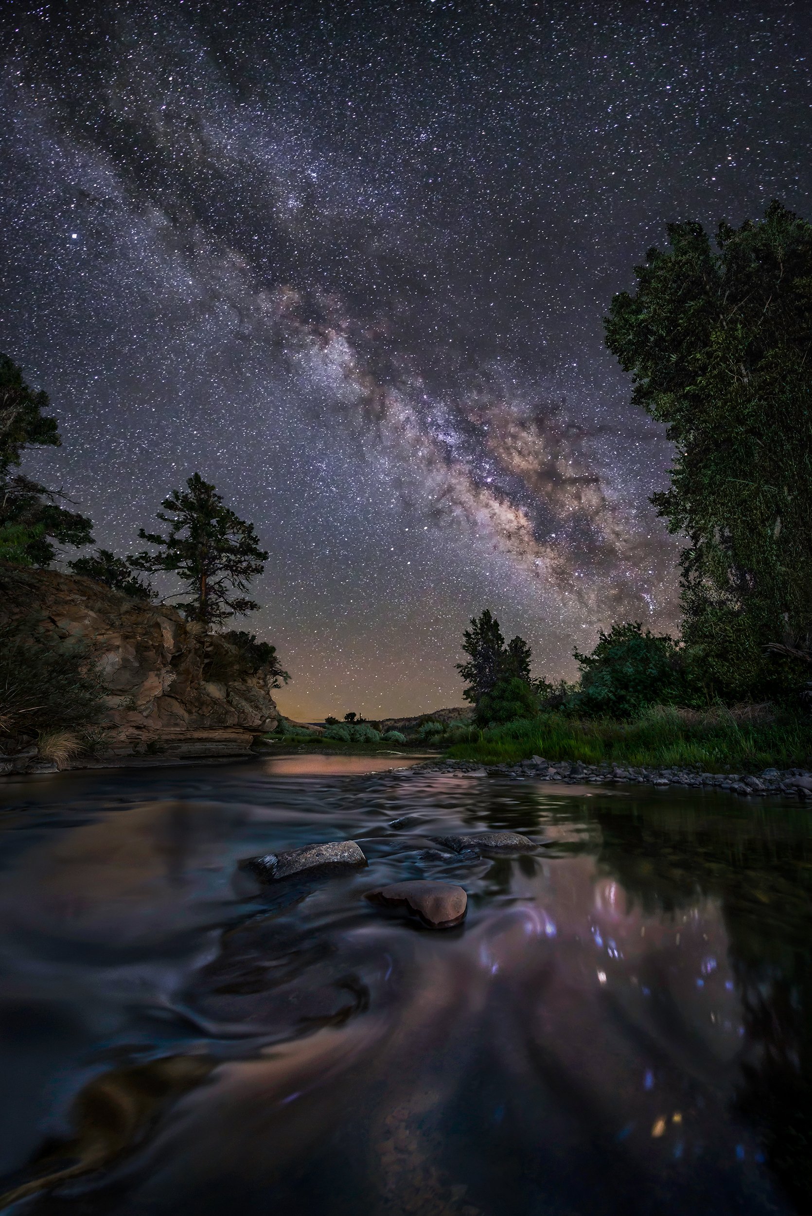 Milky Way Over The Gila River 2X3.jpg