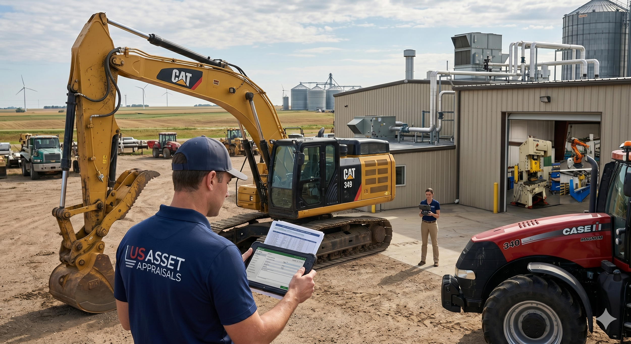 Certified onsite machinery inspection and heavy equipment appraisal services for manufacturing plants and commercial facilities in Illinois by US Asset Appraisals.