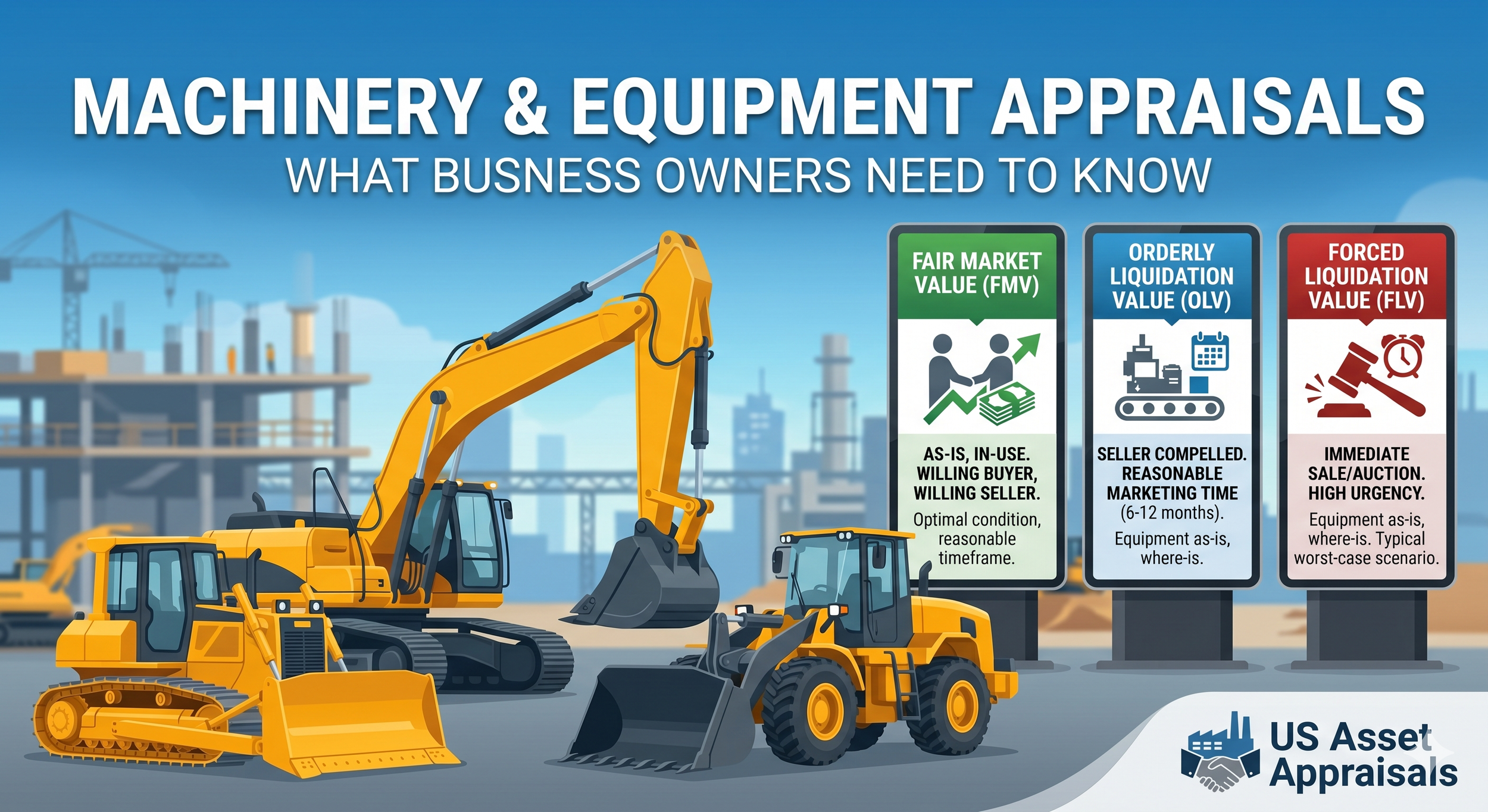 Machinery and Equipment Appraisals: What Business Owners Need to Know