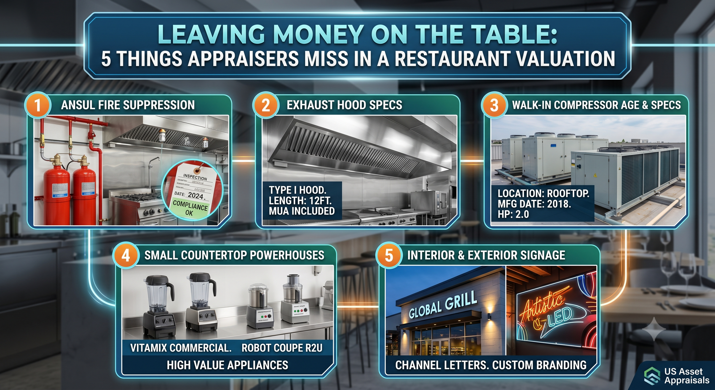 Leaving Money on the Table: 5 Things Appraisers Miss in a Restaurant Valuation