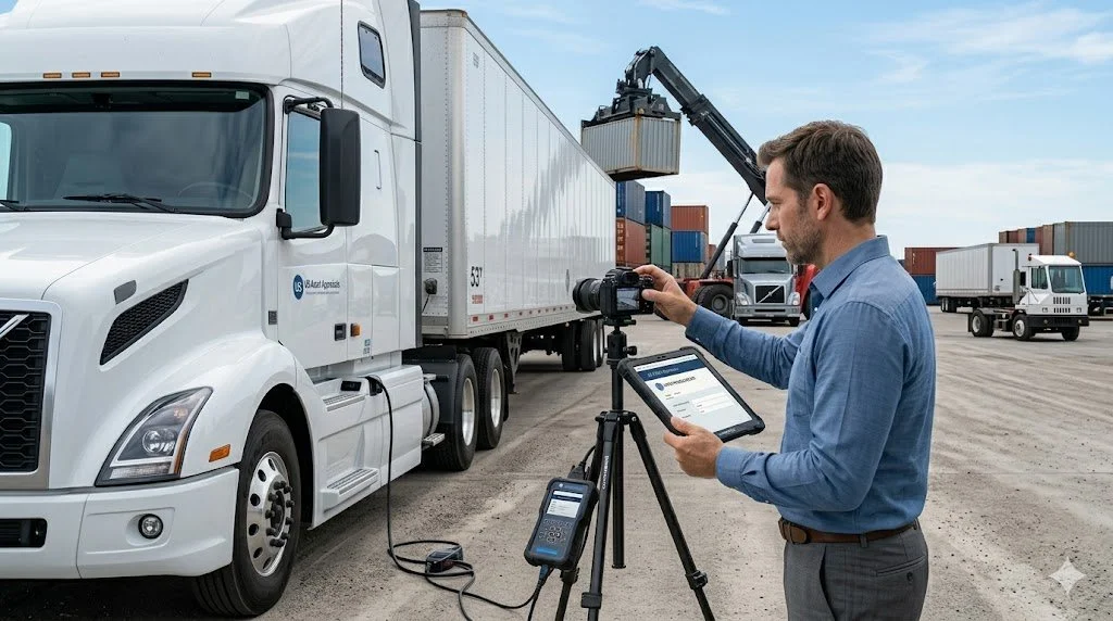 Certified on-site material handling machinery inspection and logistics equipment appraisal services for fulfillment hubs and distribution facilities by US Asset Appraisals.