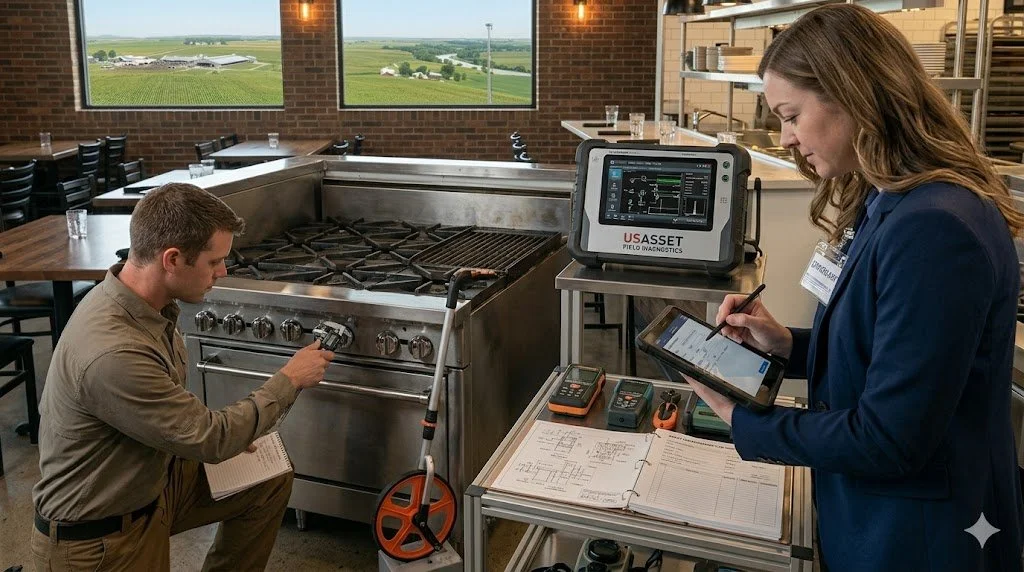 Certified machinery and equipment appraisal company providing commercial asset valuations in the Des Moines, Iowa metro area by US Asset Appraisals.