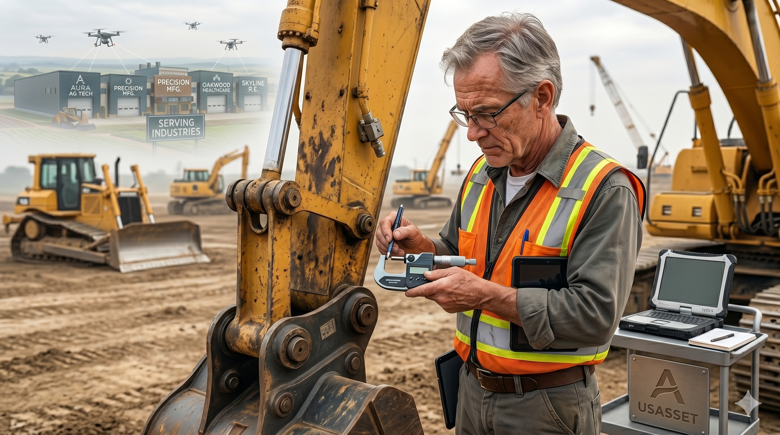 The certified machinery appraisal process for St. Cloud businesses, outlining valuation steps from asset inventory to a final USPAP-compliant report by US Asset Appraisals.