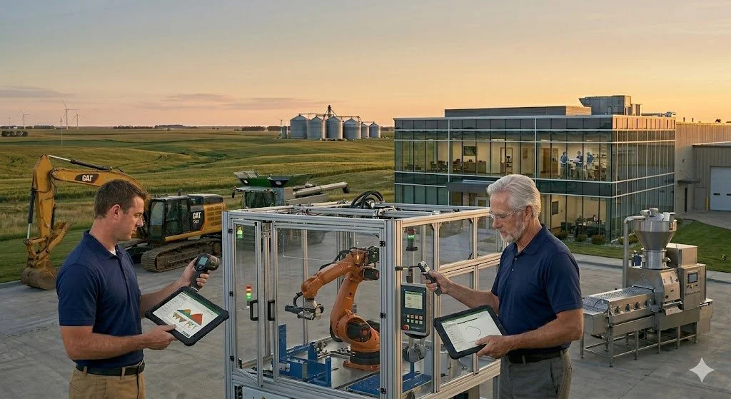 The certified machinery appraisal process for Chicago businesses, outlining valuation steps from asset inventory to a final USPAP-compliant report by US Asset Appraisals.