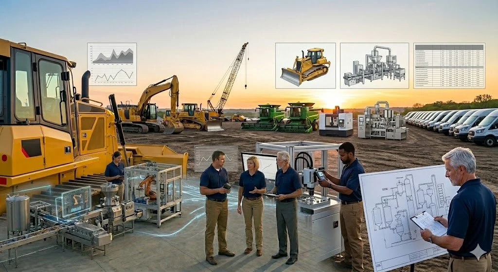 The certified machinery appraisal process for Minnesota businesses, detailing steps from physical asset inventory to a final USPAP-compliant valuation report by US Asset Appraisals.