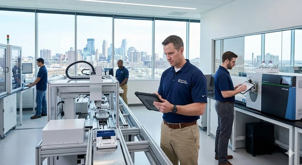 Remote desktop machinery appraisal and certified equipment valuation services for commercial lenders and corporate businesses across Minnesota by US Asset Appraisals.