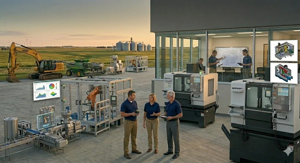 The certified machinery appraisal process for South Dakota businesses, detailing steps from physical asset tracking to a final USPAP-compliant valuation report by US Asset Appraisals.