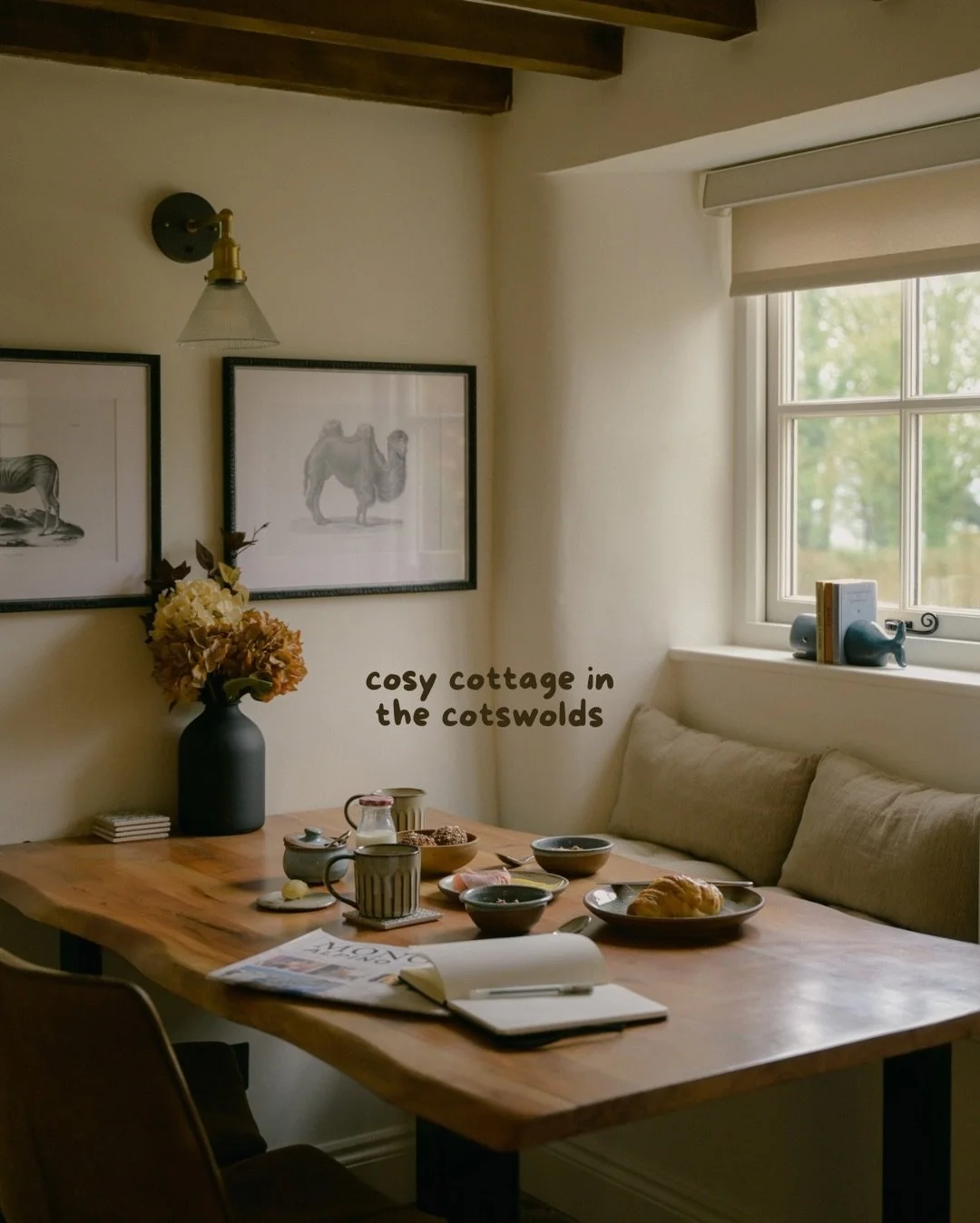 Cosy cottage in the Cotswolds for 2 🌱

A few photos and moments I took for @sawdaystravel from a one-night stay at this cosy little cottage in the Cotswolds. Perfect for a UK spring or summer stay!

It&rsquo;s just over an hour from London and can b