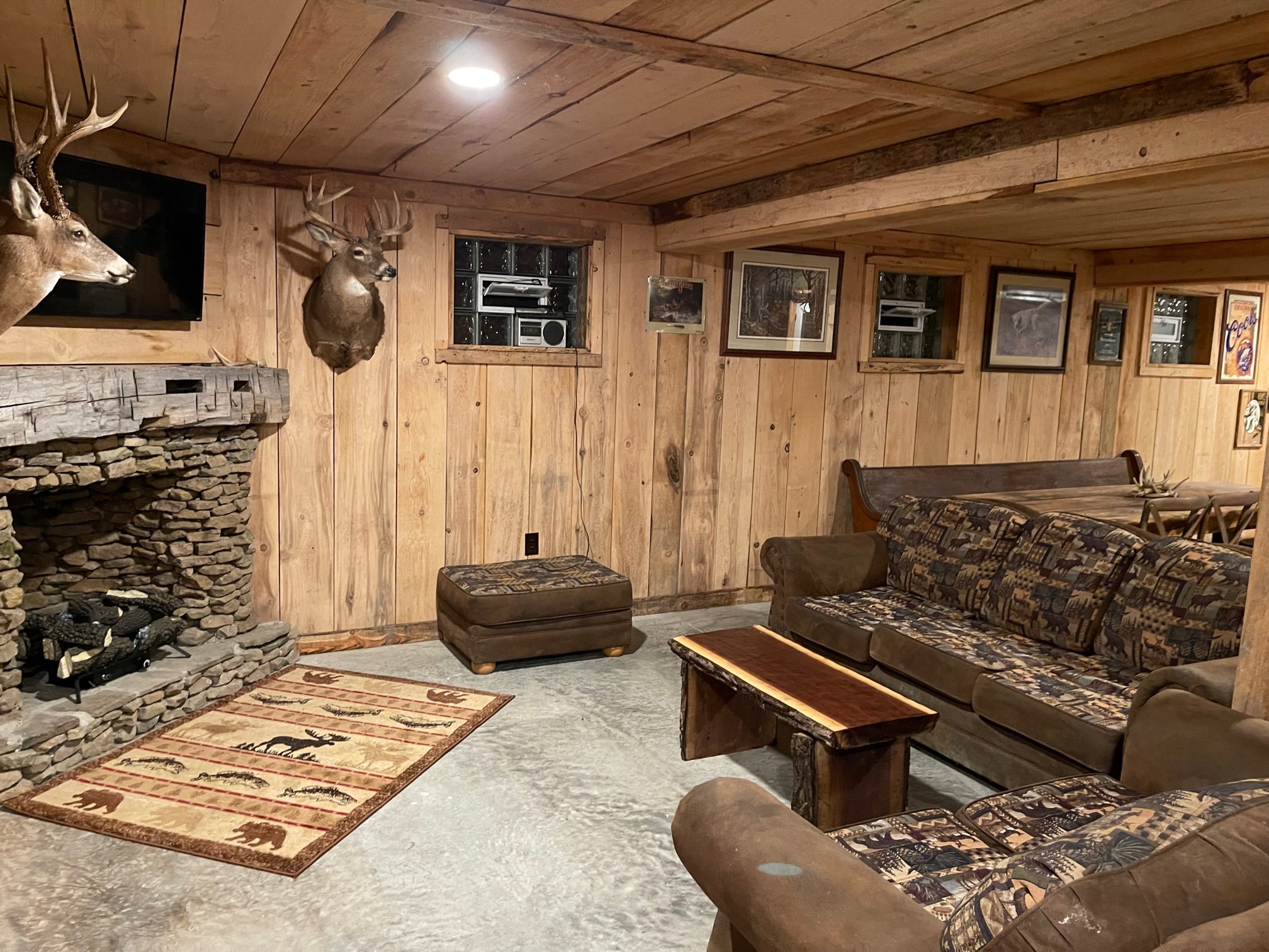hunting man cave ideas