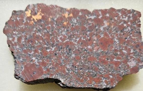 Native Copper in Basaltic Rock
