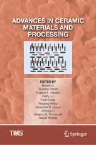 Book published: Advances in Ceramic Materials and Processing 2025