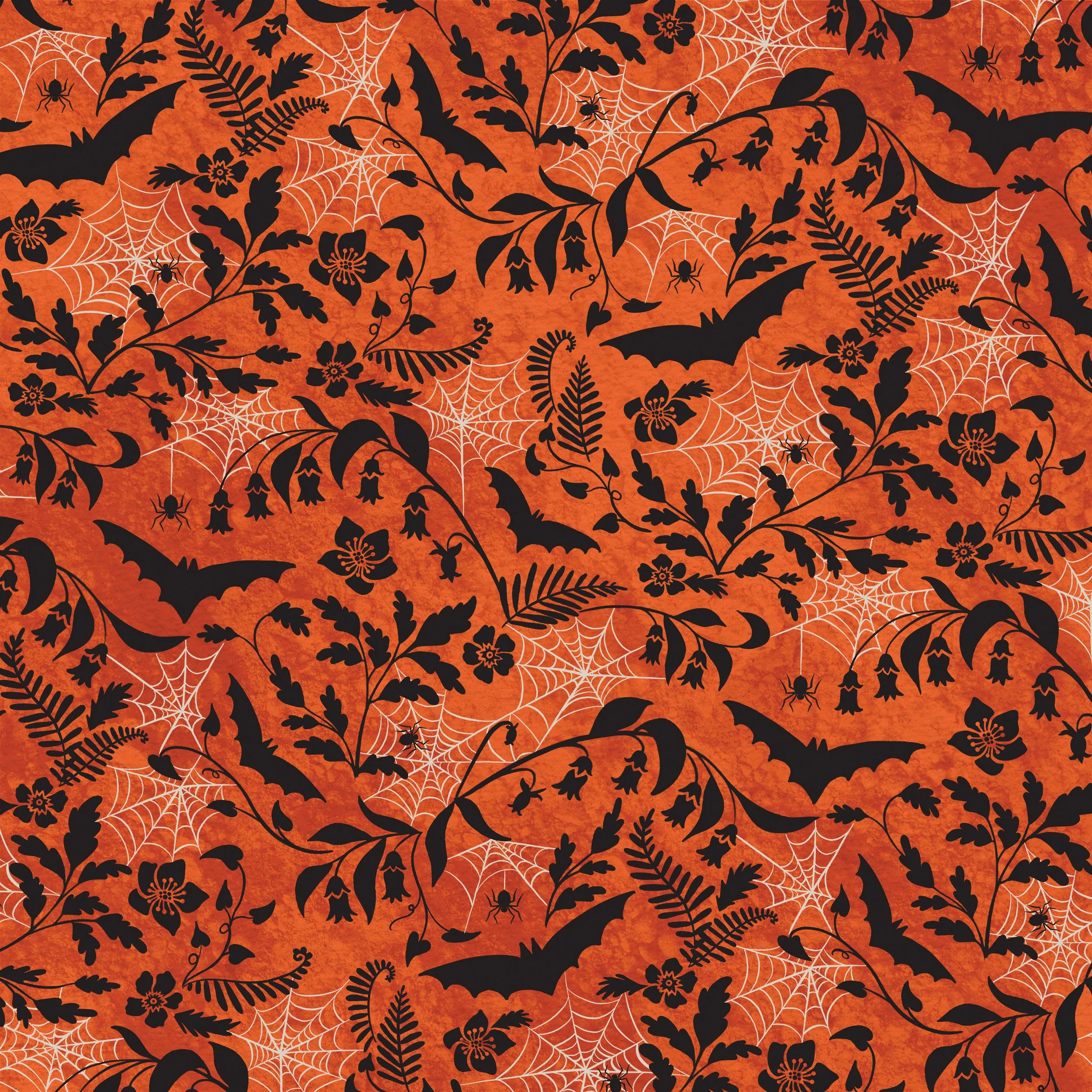 Orange Bats Floral.jpg
