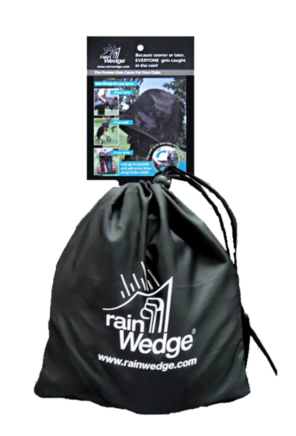 easy access golf bag rain cover Shop Black there are two smooth zippers Rain Wedge Rain Wedge