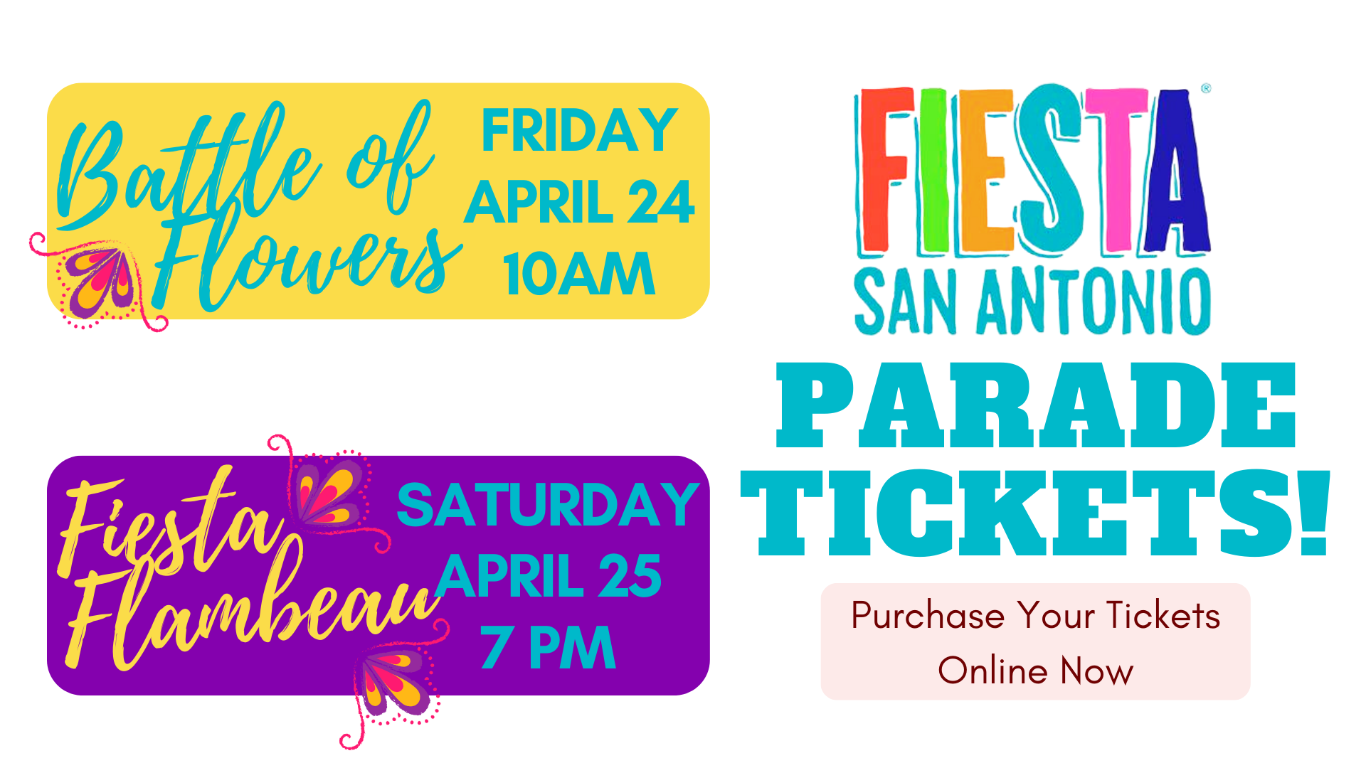 2026 Fiesta Parade Tickets