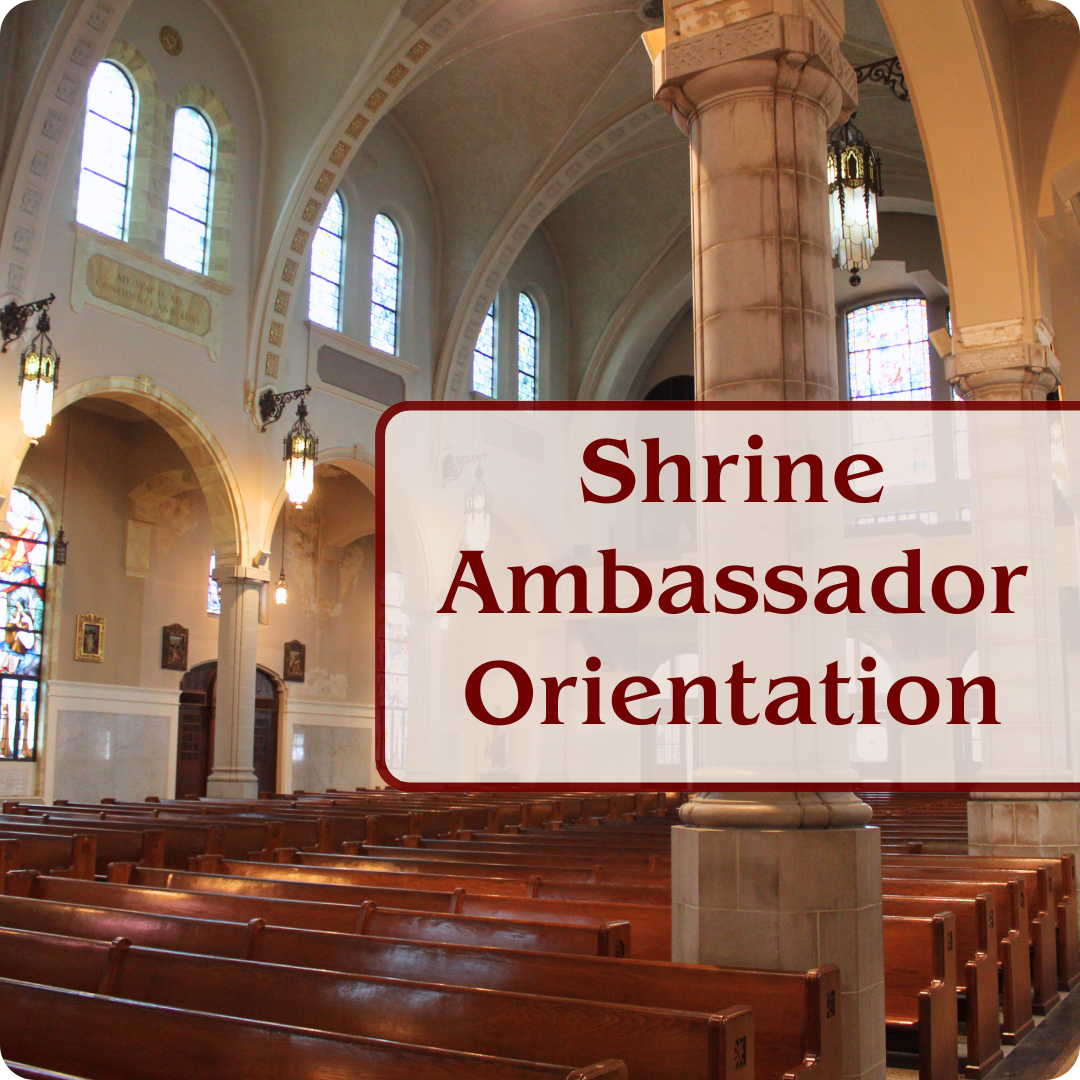 Shrine Ambassador Orientation