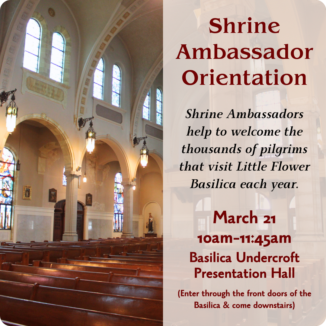 Shrine Ambassador Orientation - March 21, 2026 at 10am