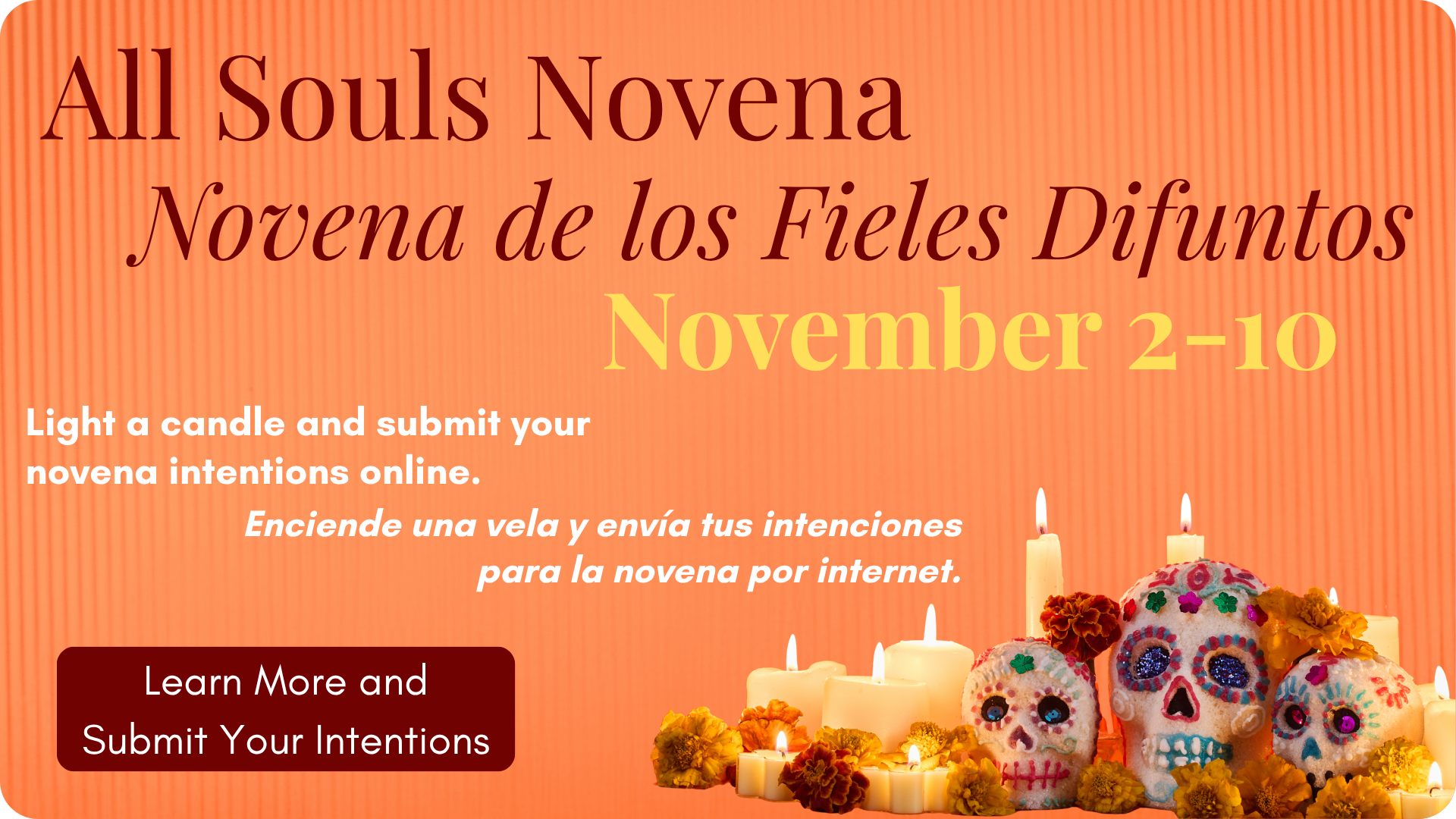 All Souls Novena - click here to submit your intentions