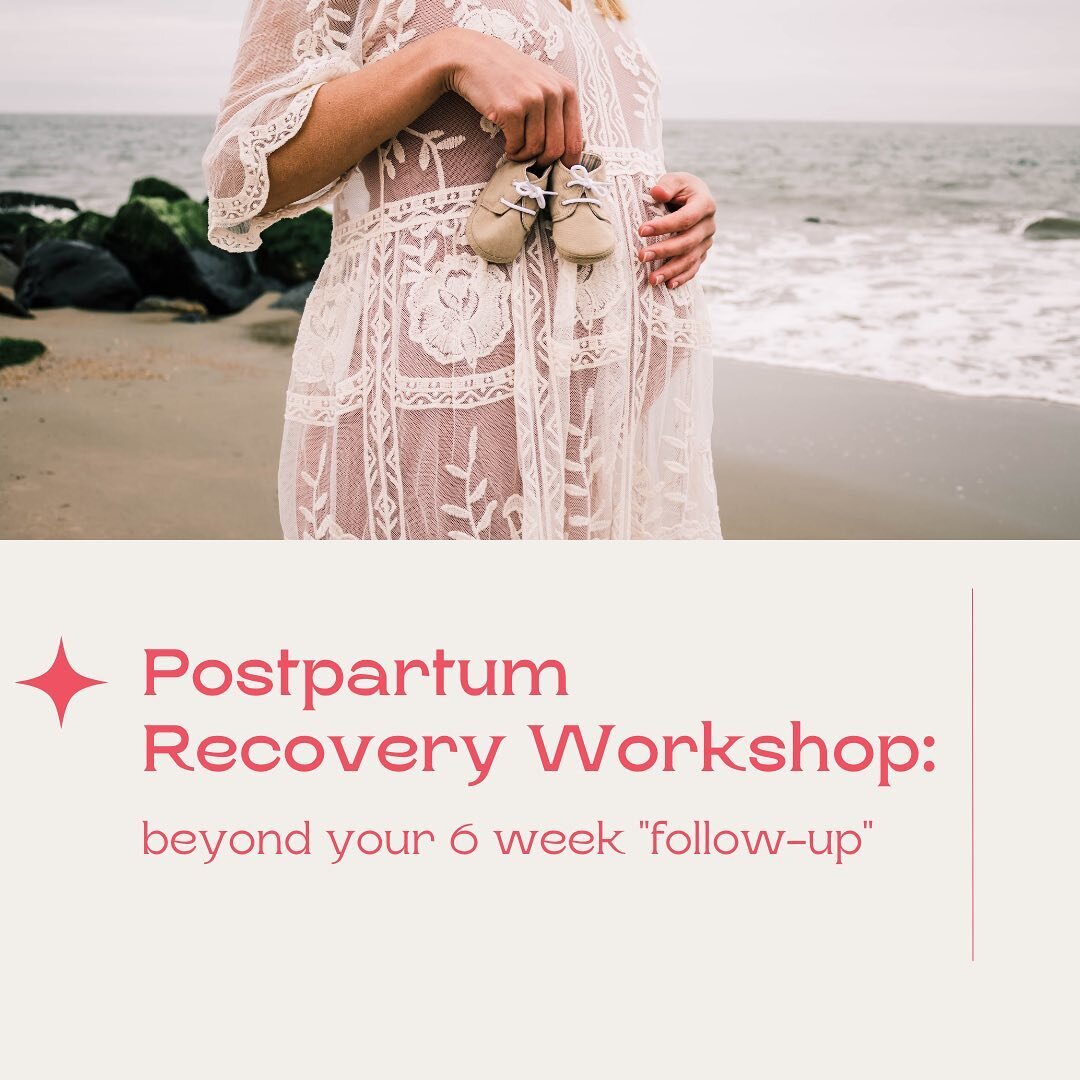 BEYOND THE 6 week check up

A postpartum workshop to help you better understand

What to expect in your recovery. 

How to begin participating in activities that bring you joy including sex!

This is a local workshop for #sussexcountyde moms, #lewesm