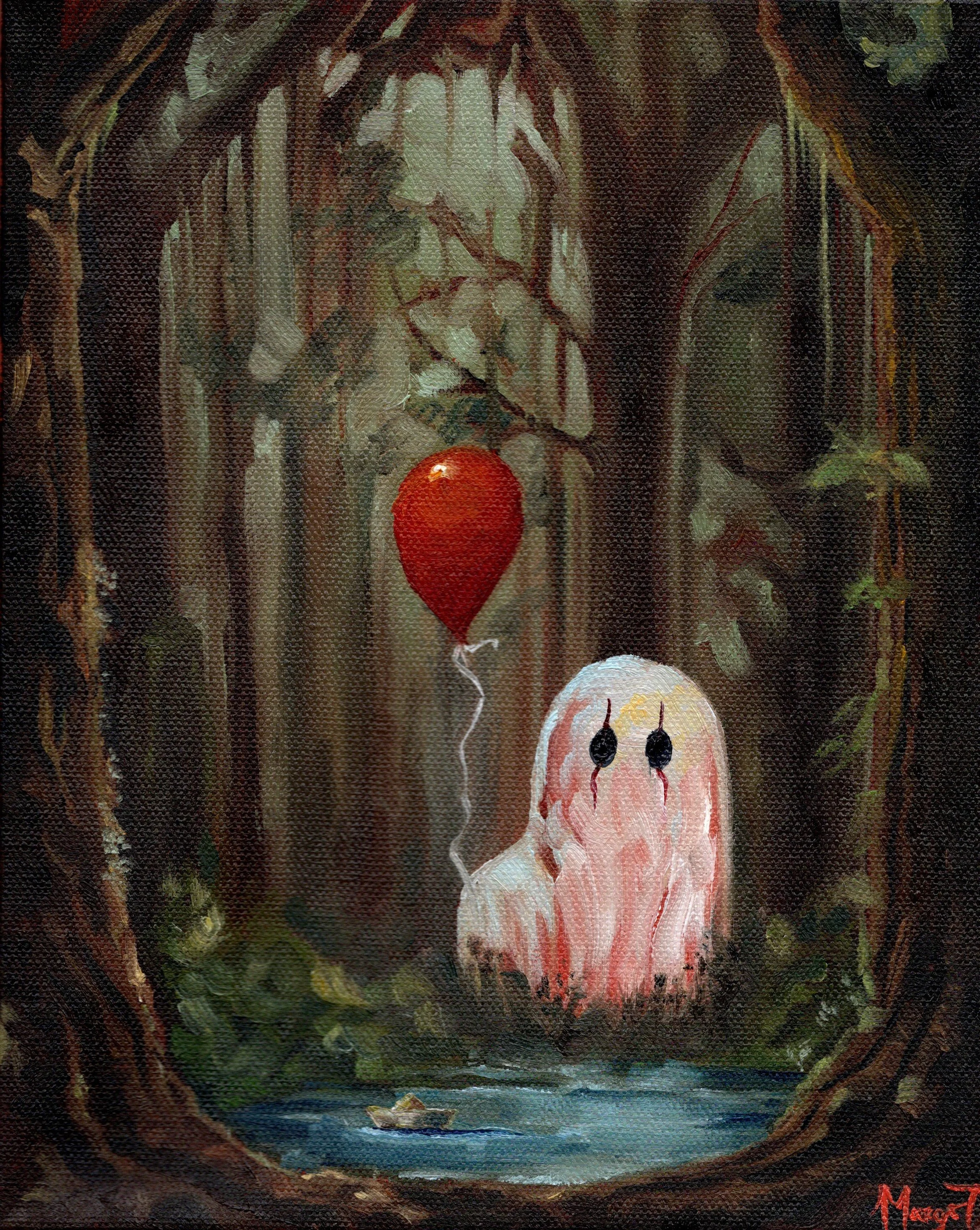 "Float" 8x10 Oil on Canvas