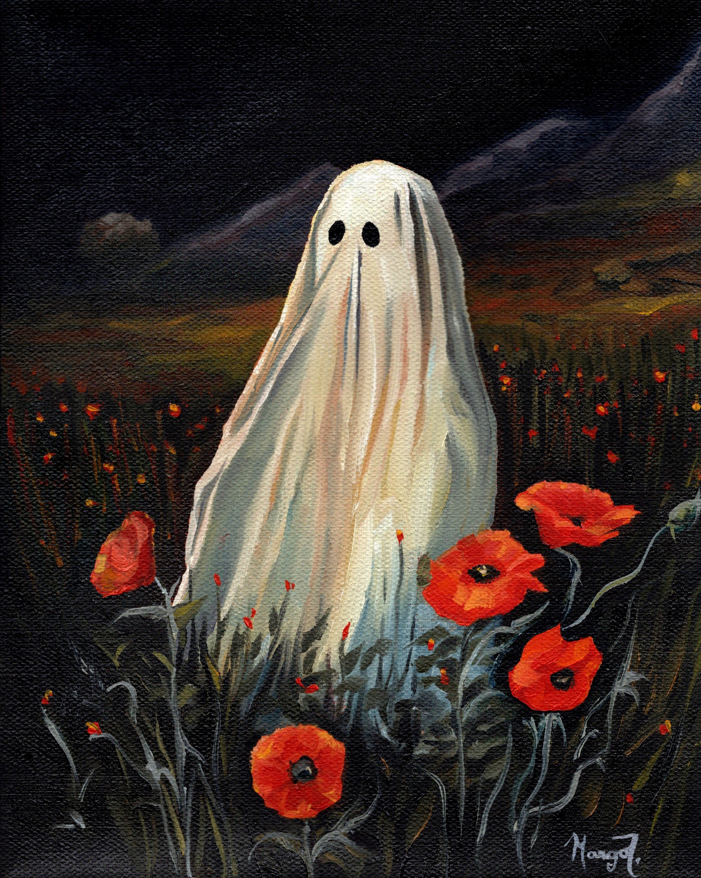 "Unmoored" 8x10 Oil on Canvas