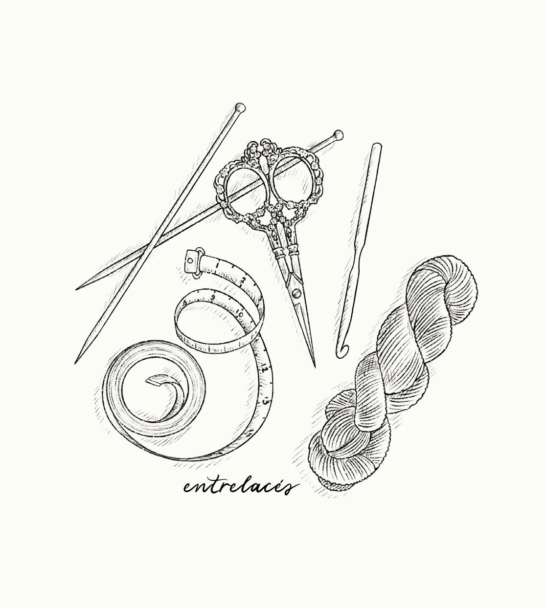 Des outils d'artisanat pour @lesfilsentrelaces 💕