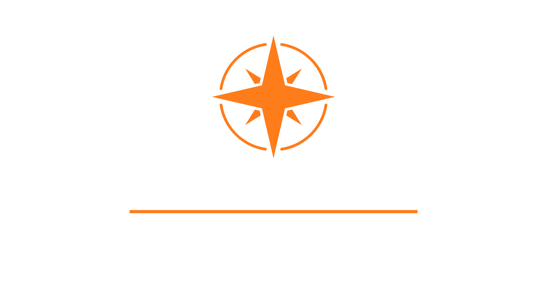 Logo with a compass rose icon in orange and white text that says 'Discover' with the tagline 'People. Purpose. Place.' underneath.