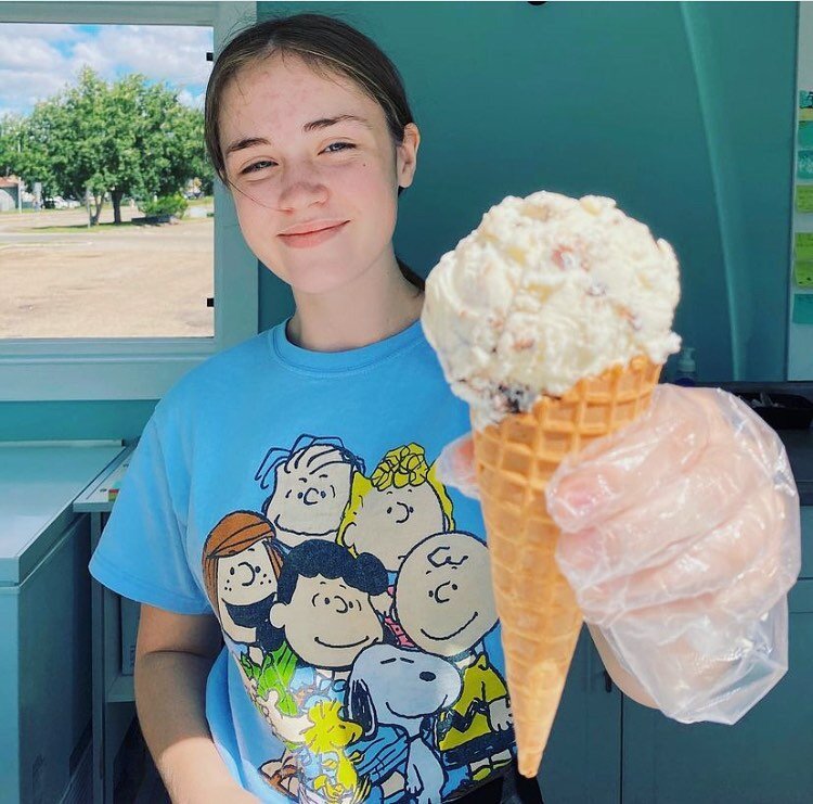 Cheers! School&rsquo;s out for summer!!☀️

Join us for some scoops &amp; mini golf tomorrow in Stony Plain!! We will open early at 12noon so you can kick off Canada Day with us! 
Or
Come see us at Jubilee Park in Spruce Grove while we celebrate Canad