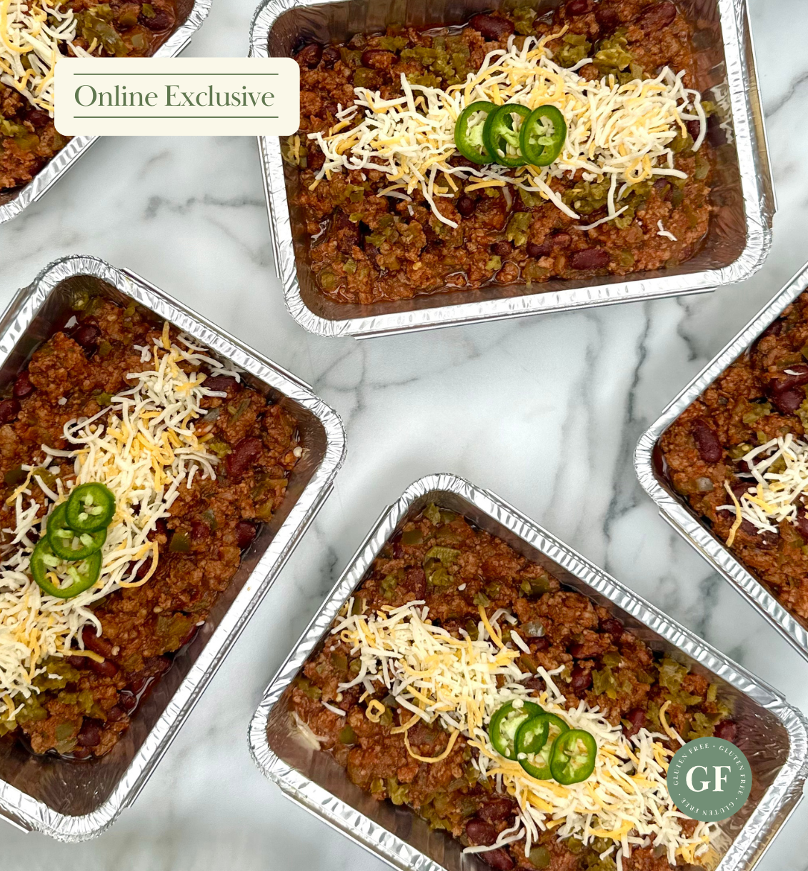 Baked Beef 'Chilli' Con Carne (GF)