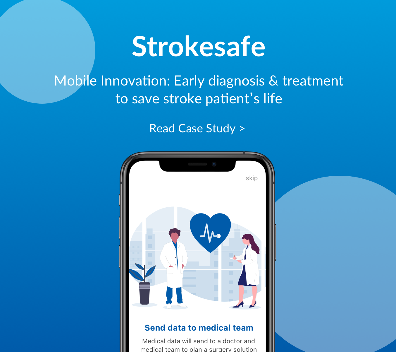 StrokeSafe, UX + UI