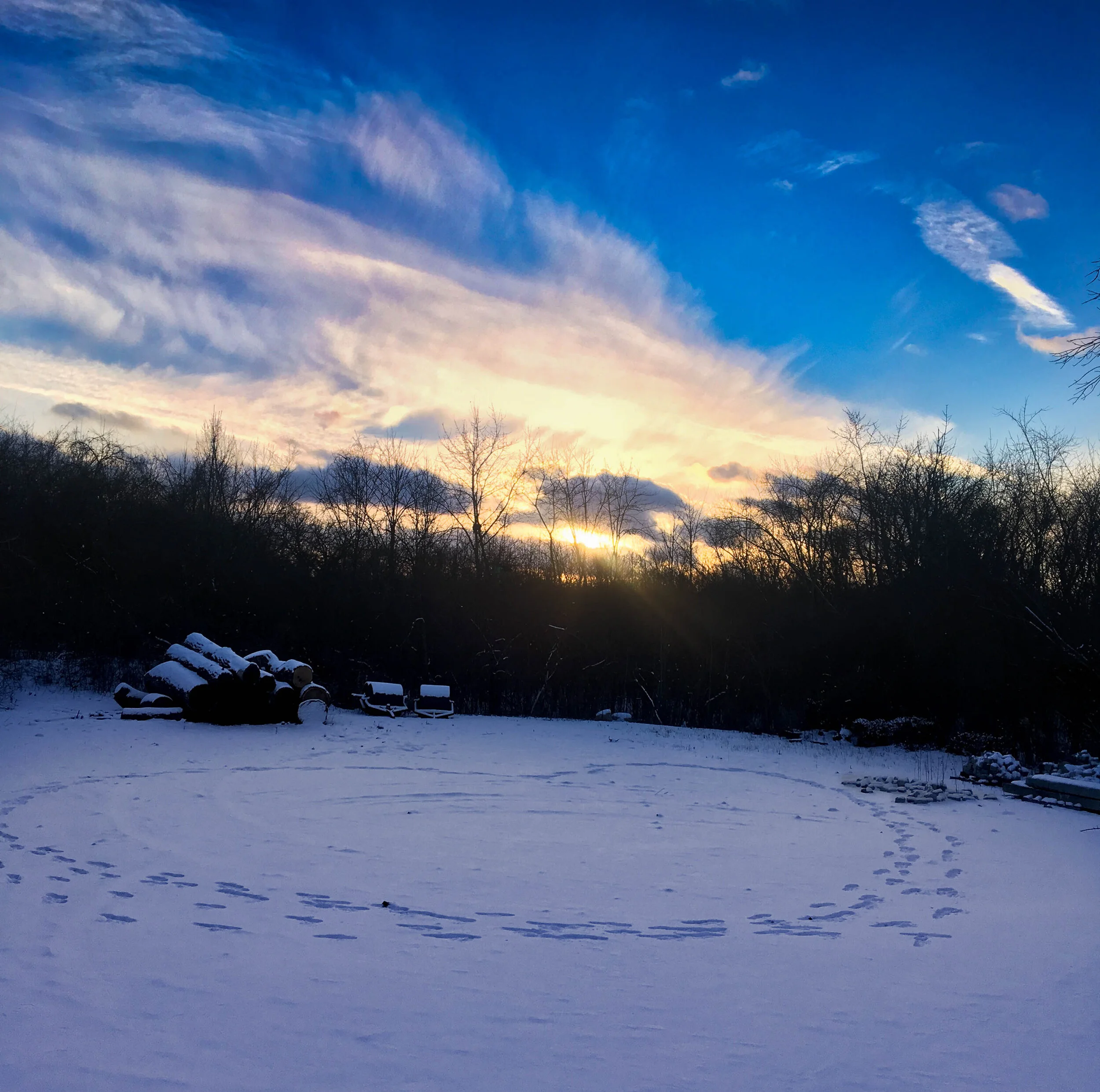 The Land Painted in White