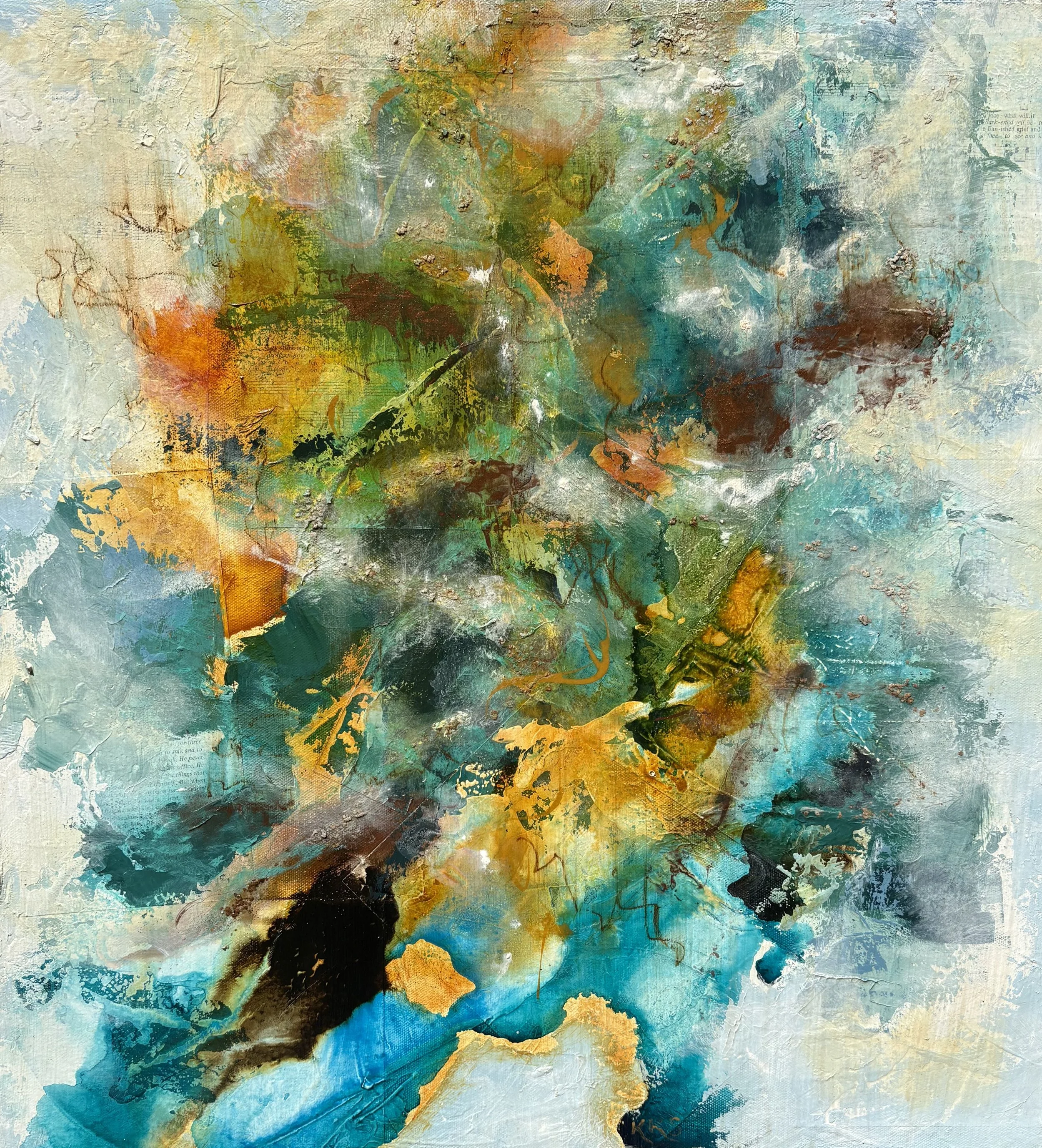 Breath of Life- Psalm 26
24 x 24 x 1.5 in. canvas
acrylic mixed media, unframed
signed original
$500.00