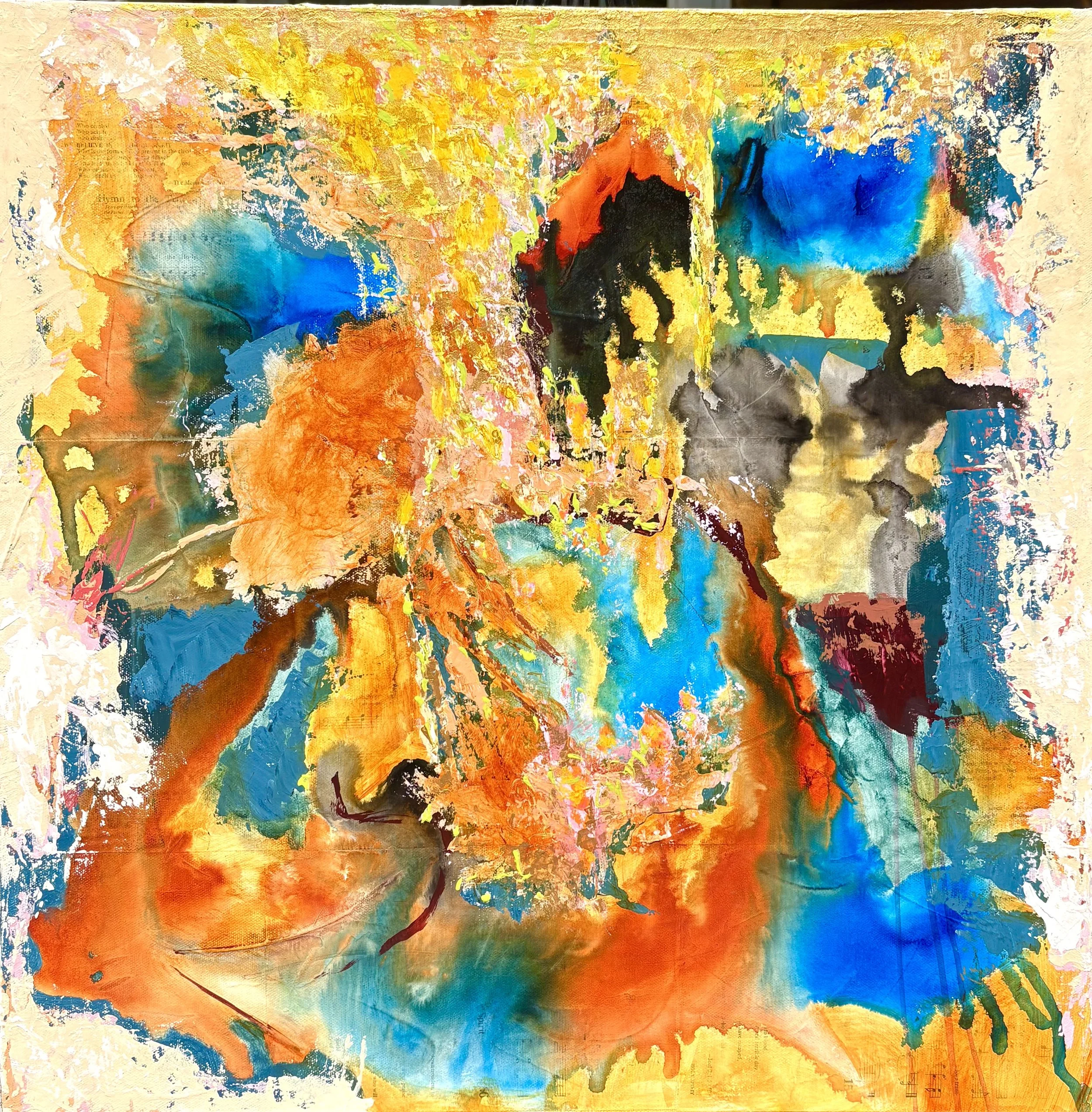 Tongues of Fire- Psalm 140
24 x 24 x 1.5 inche canvas
Acrylic mixed media, unframed
signed original
$500.00